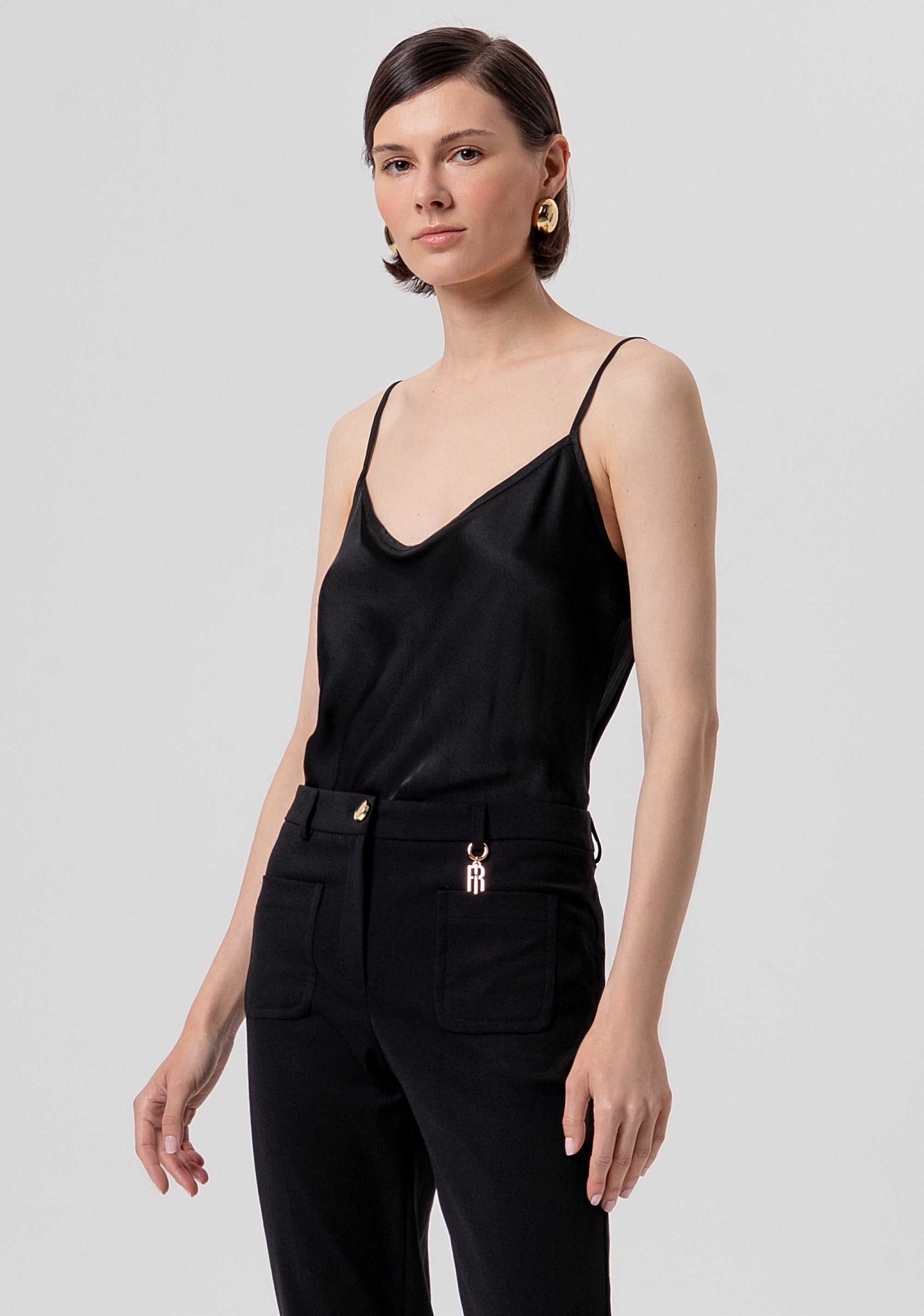 Pantalone bootcut in punto milano FR26SVA006W51501-053 Fracomina