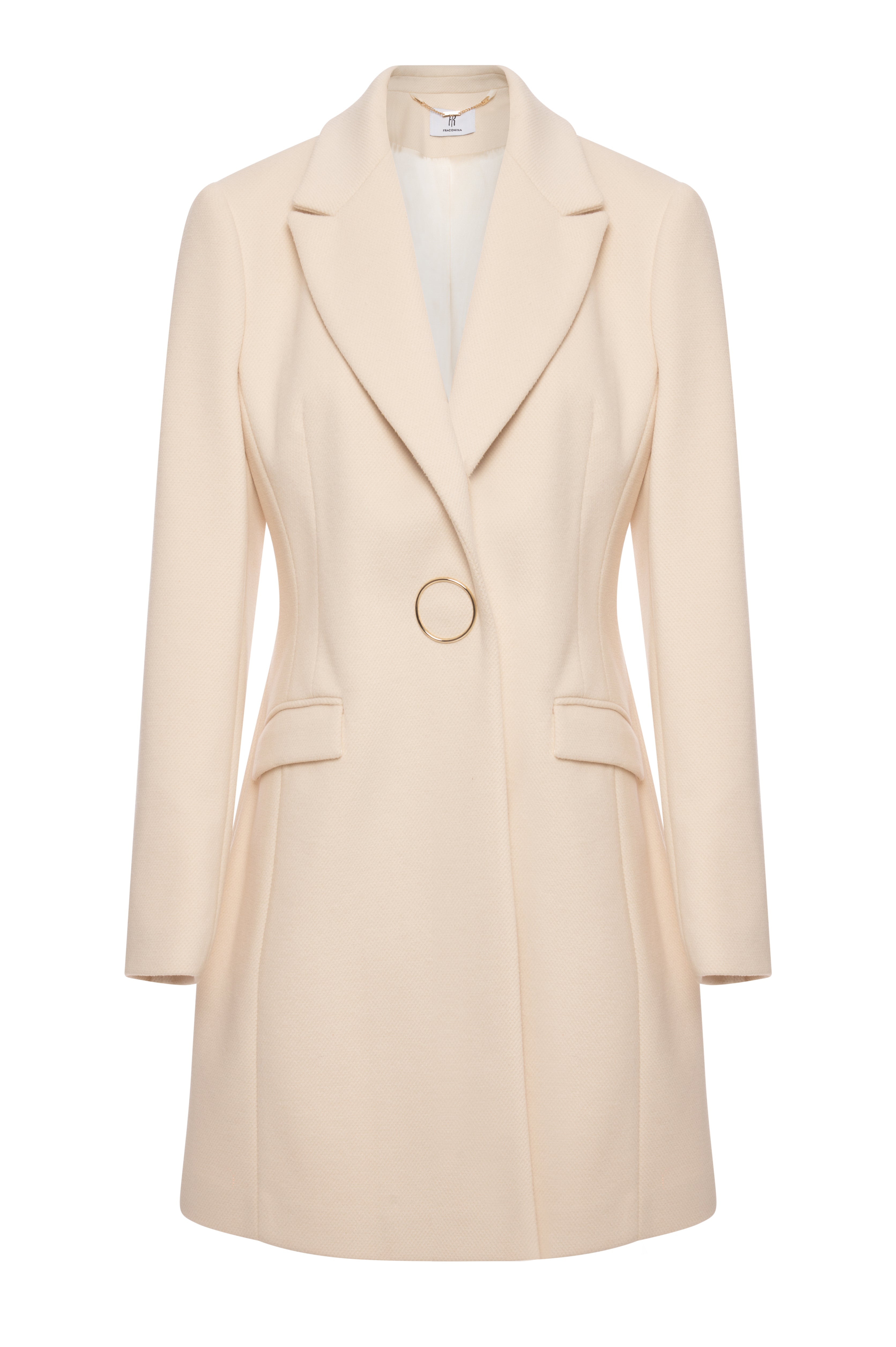 Cappotto regular monopetto FRACOMINA — immagine 1 di 2