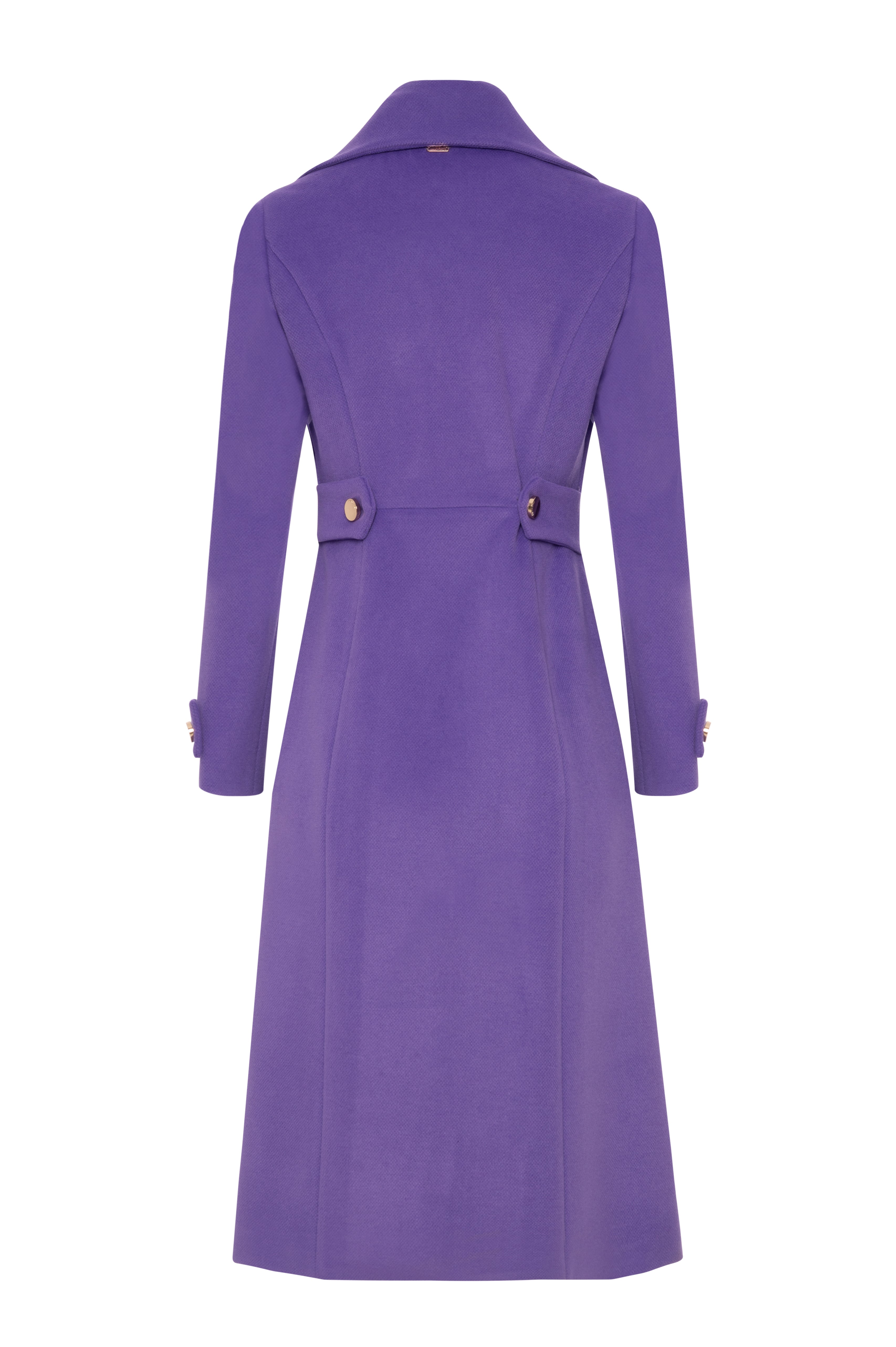 Cappotto regular lungo in panno FRACOMINA — immagine 2 di 2
