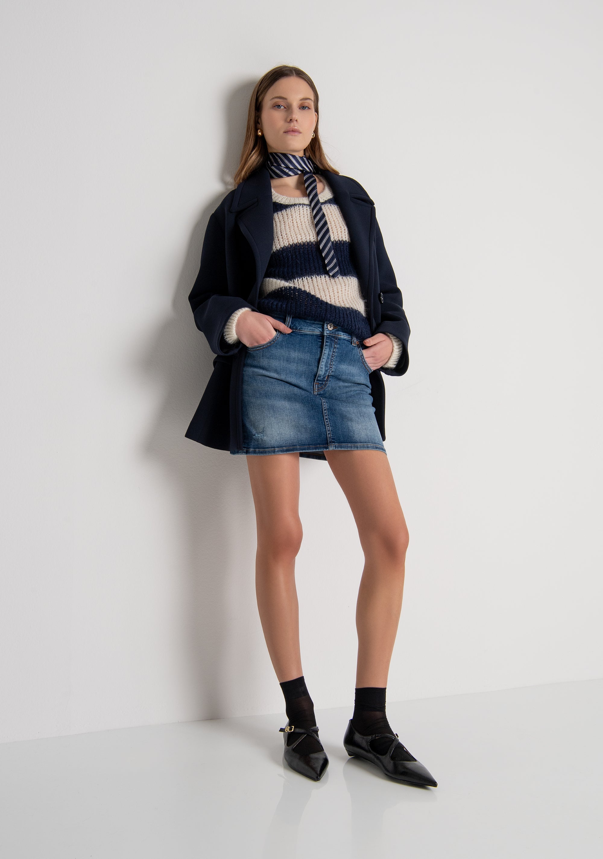 Cappotto regular doppiopetto FRACOMINA — immagine 1 di 6
