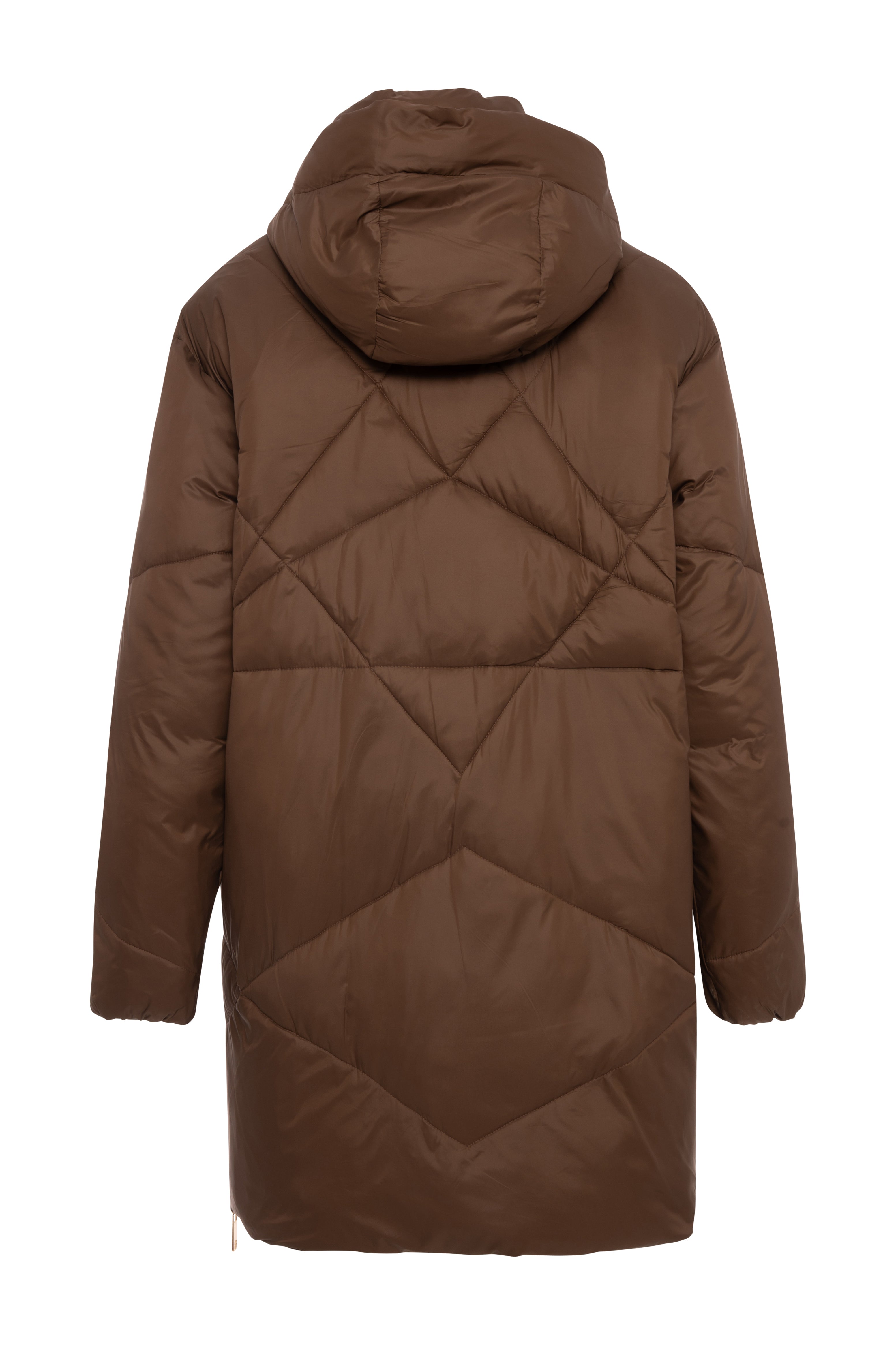 Piumino regular con cappuccio FR26WC3017O46401 FRACOMINA