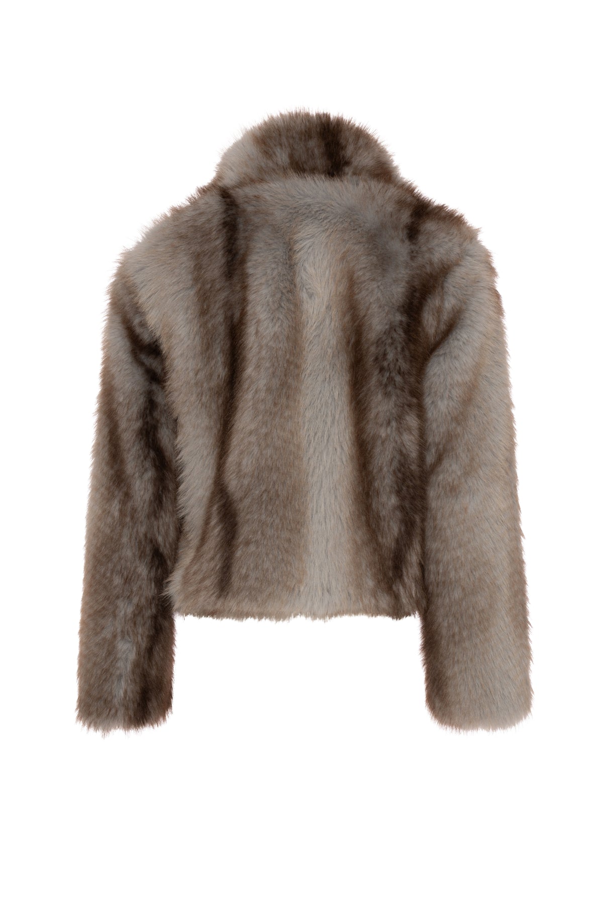 Giacca cropped in finta pelliccia FR26WC4003O44501 FRACOMINA