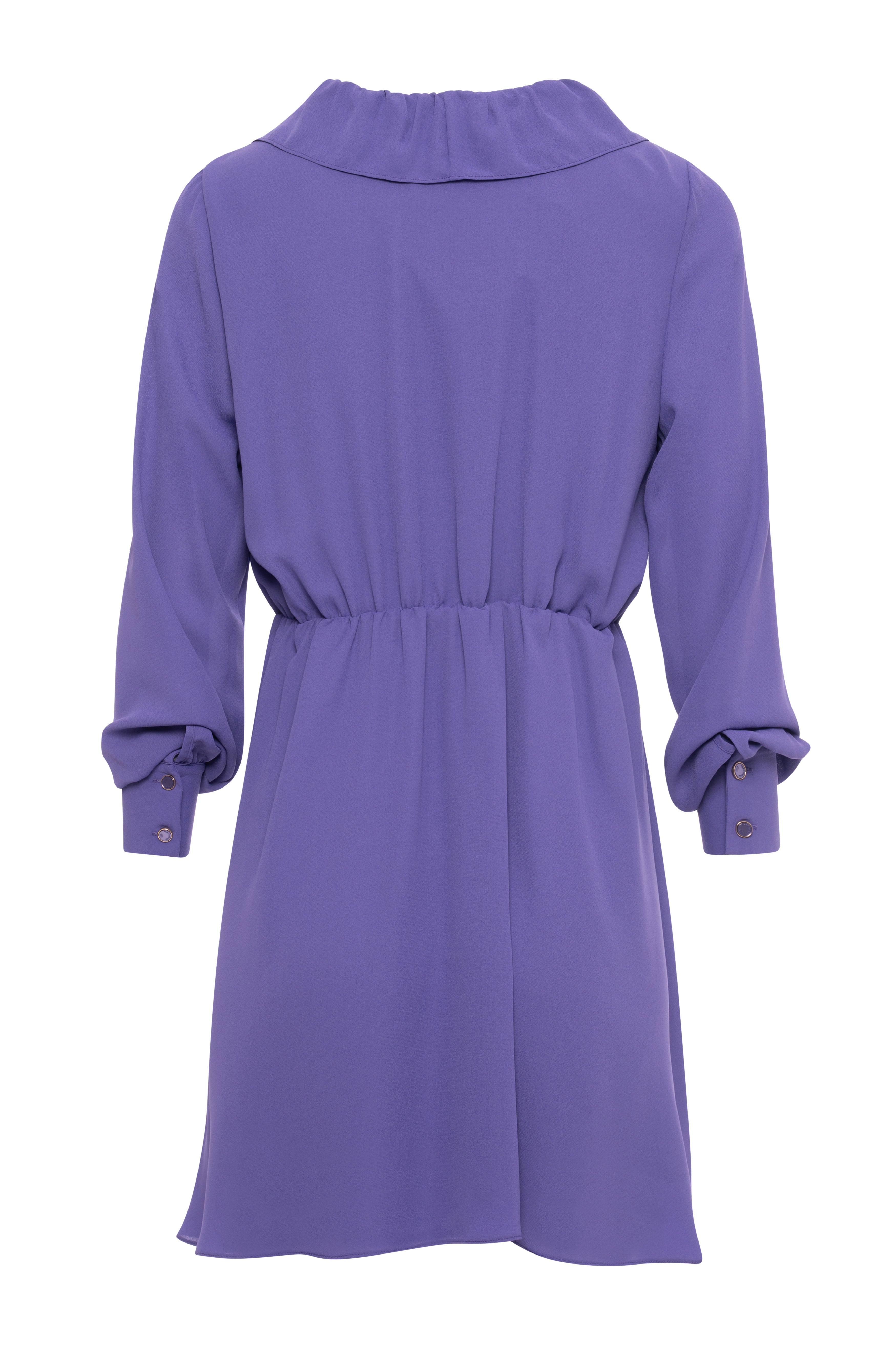 Abito con maniche lunghe mini in georgette FR26WD1008W41201-KE8 Fracomina