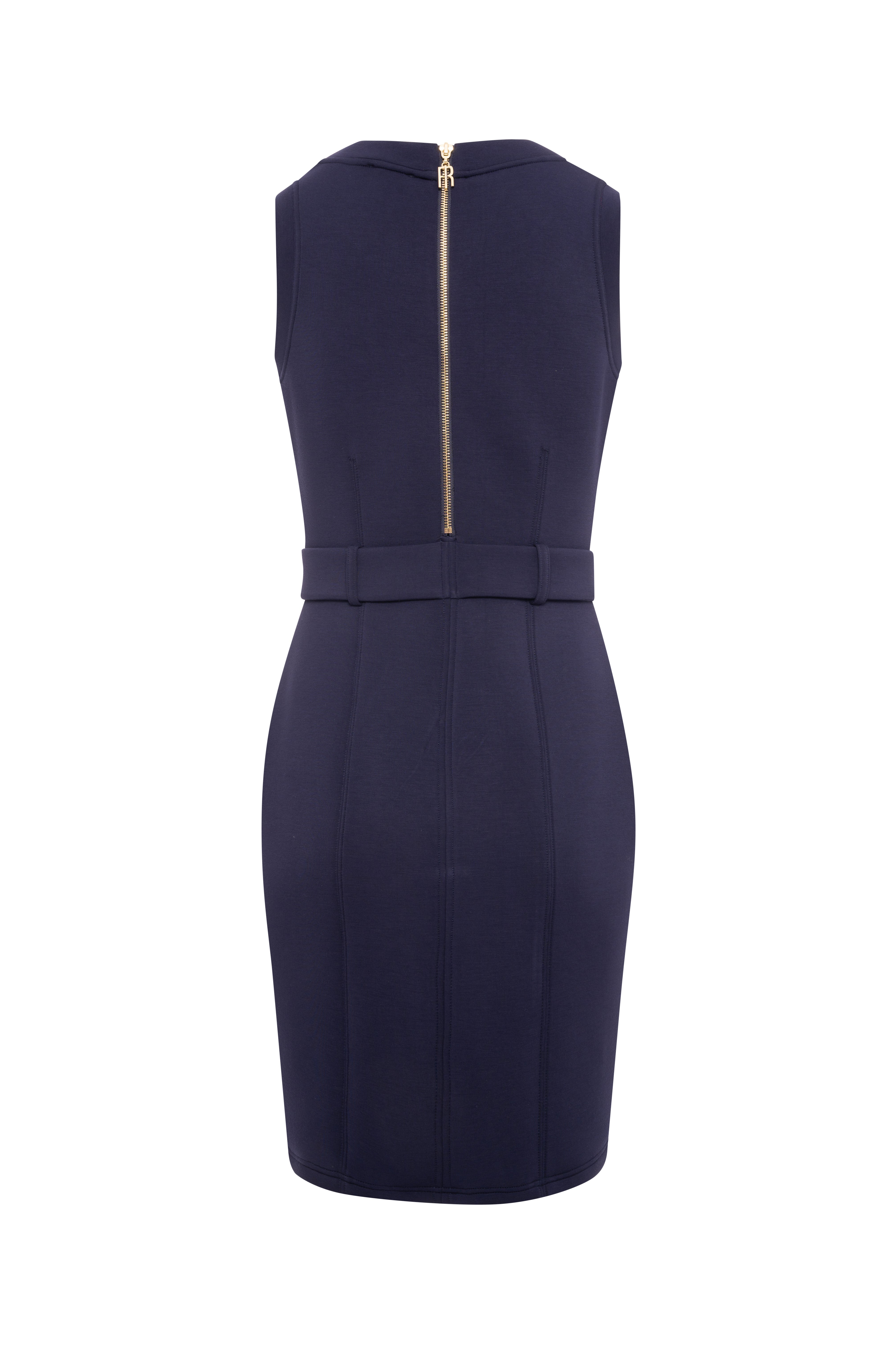 Abito slim midi in tessuto stretch FR26WD2013F41601 FRACOMINA