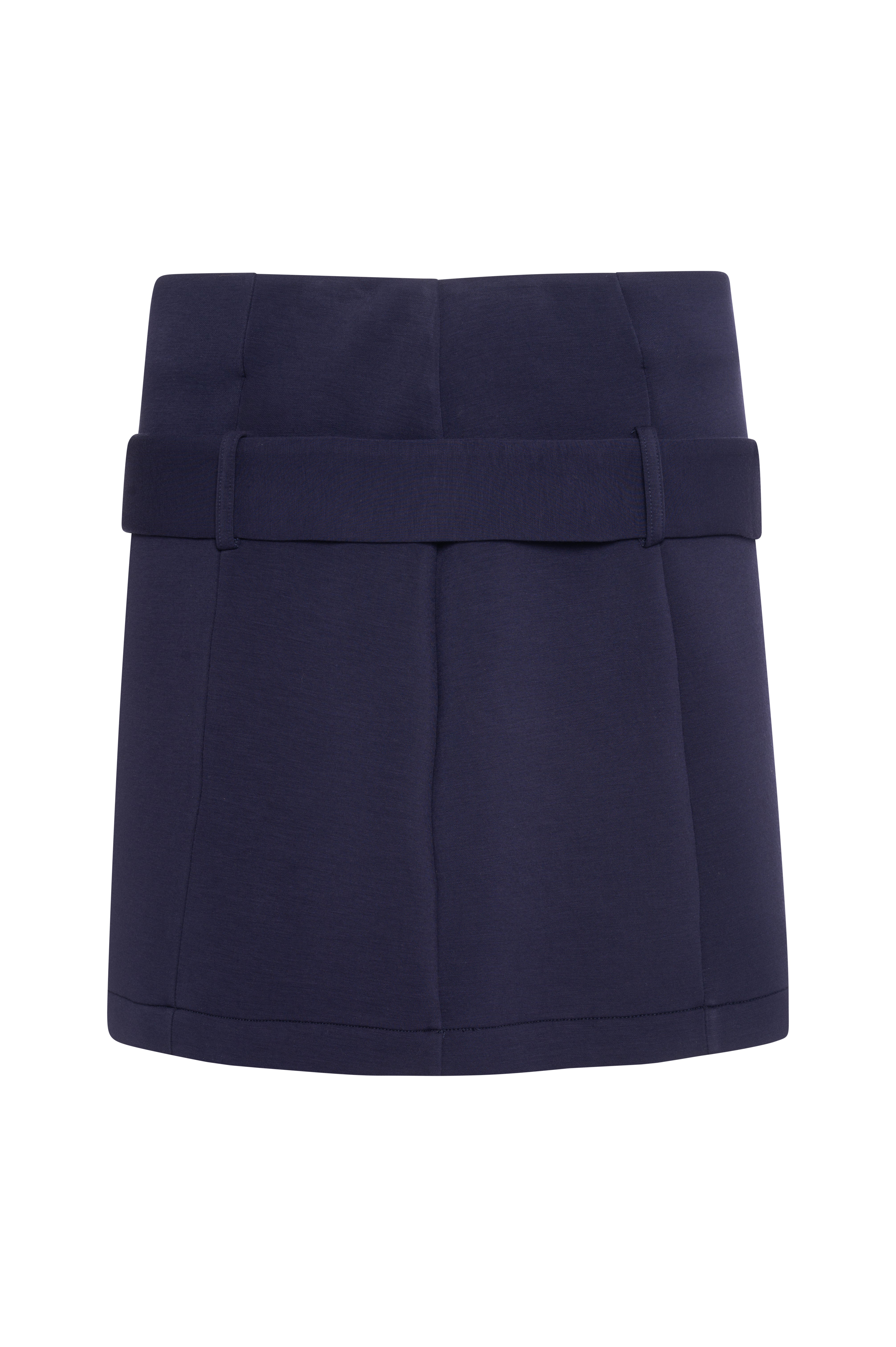 Gonna slim mini in tessuto stretch FRACOMINA — immagine 5 di 5
