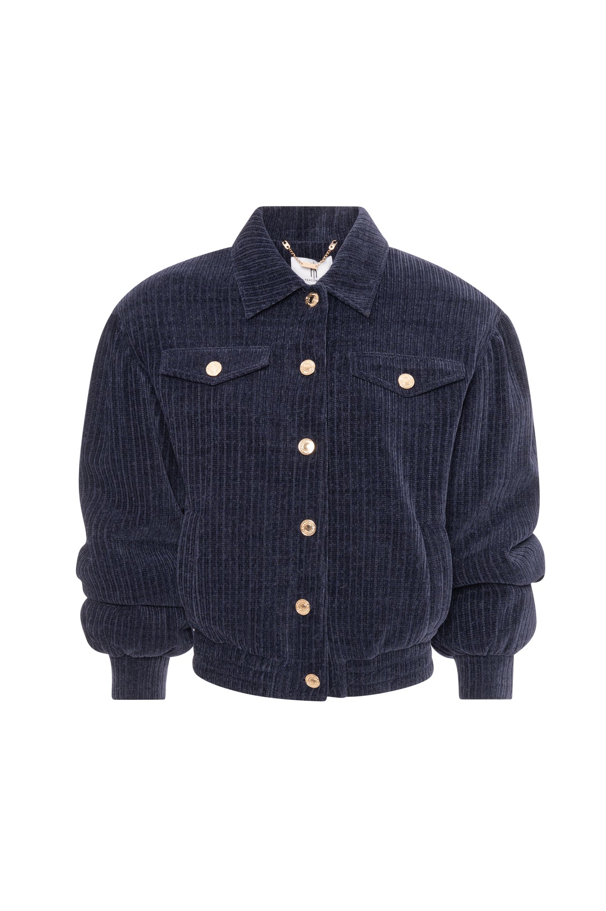 Giacca regular modello bomber in velluto FR26WJ1012W59601 FRACOMINA