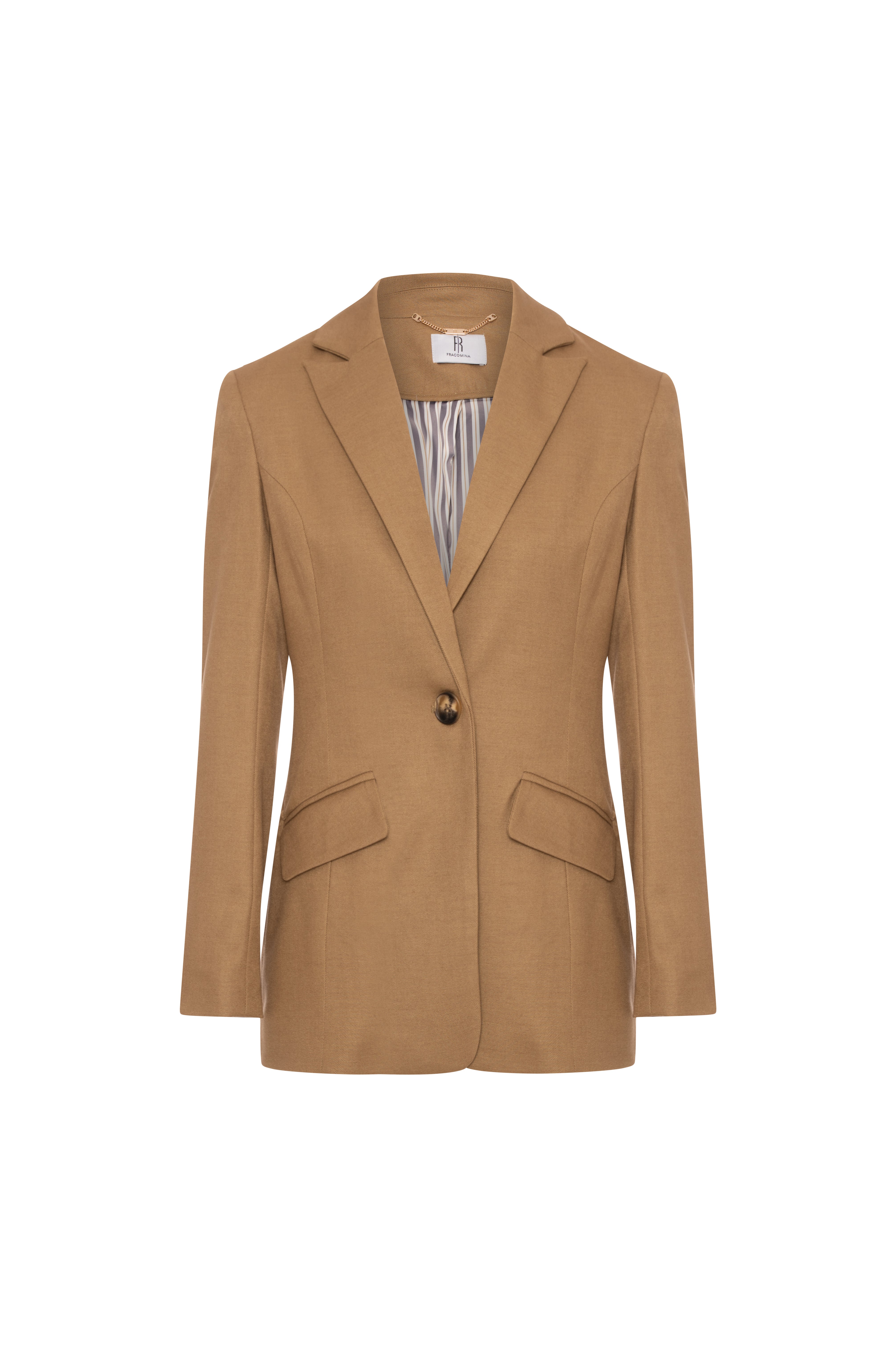 Blazer regular monopetto FR26WJ3006W81301-K45 Fracomina