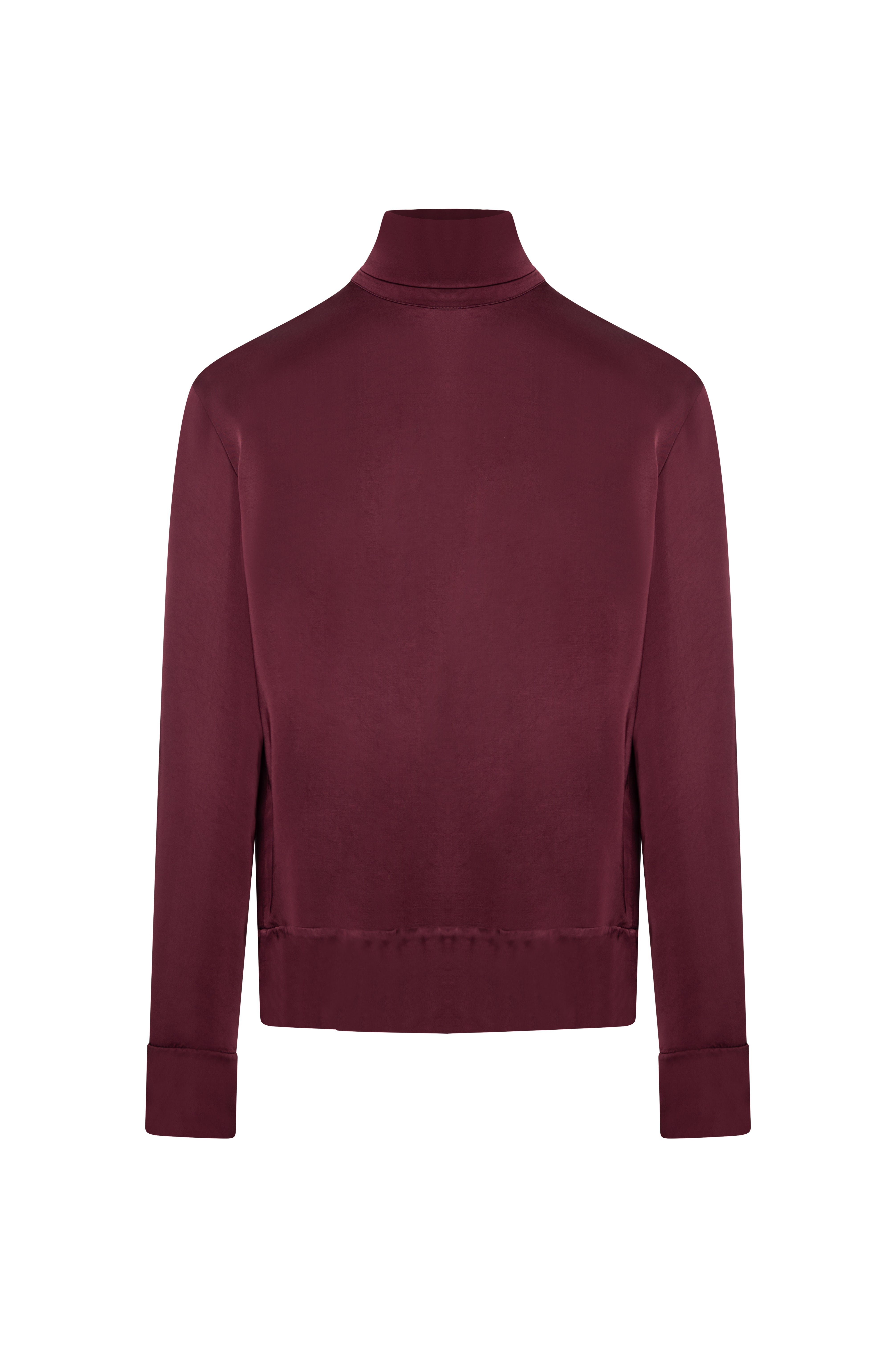 Blusa regular in viscosa FRACOMINA — immagine 1 di 2