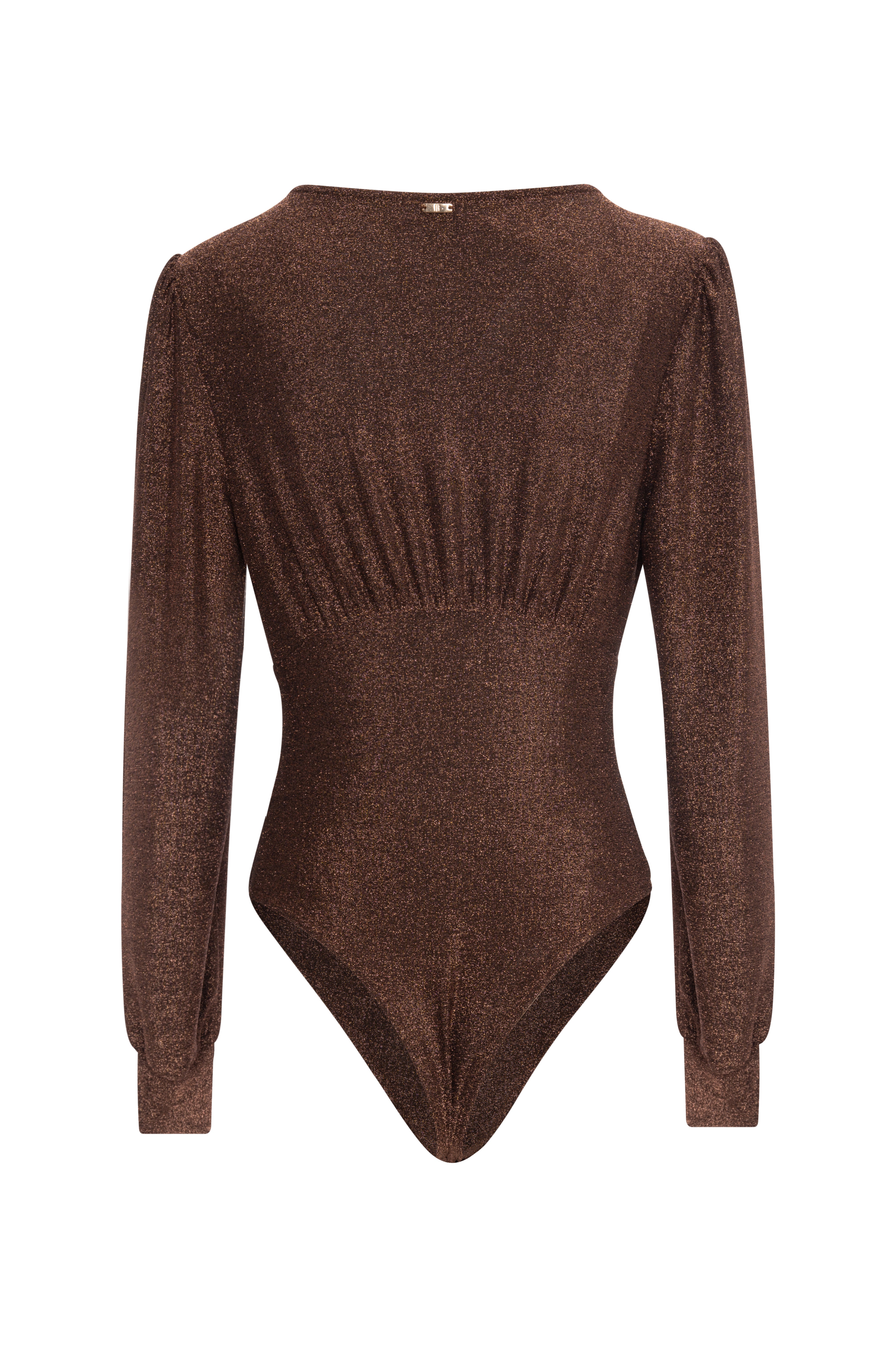 Body slim con lurex FRACOMINA — immagine 5 di 5