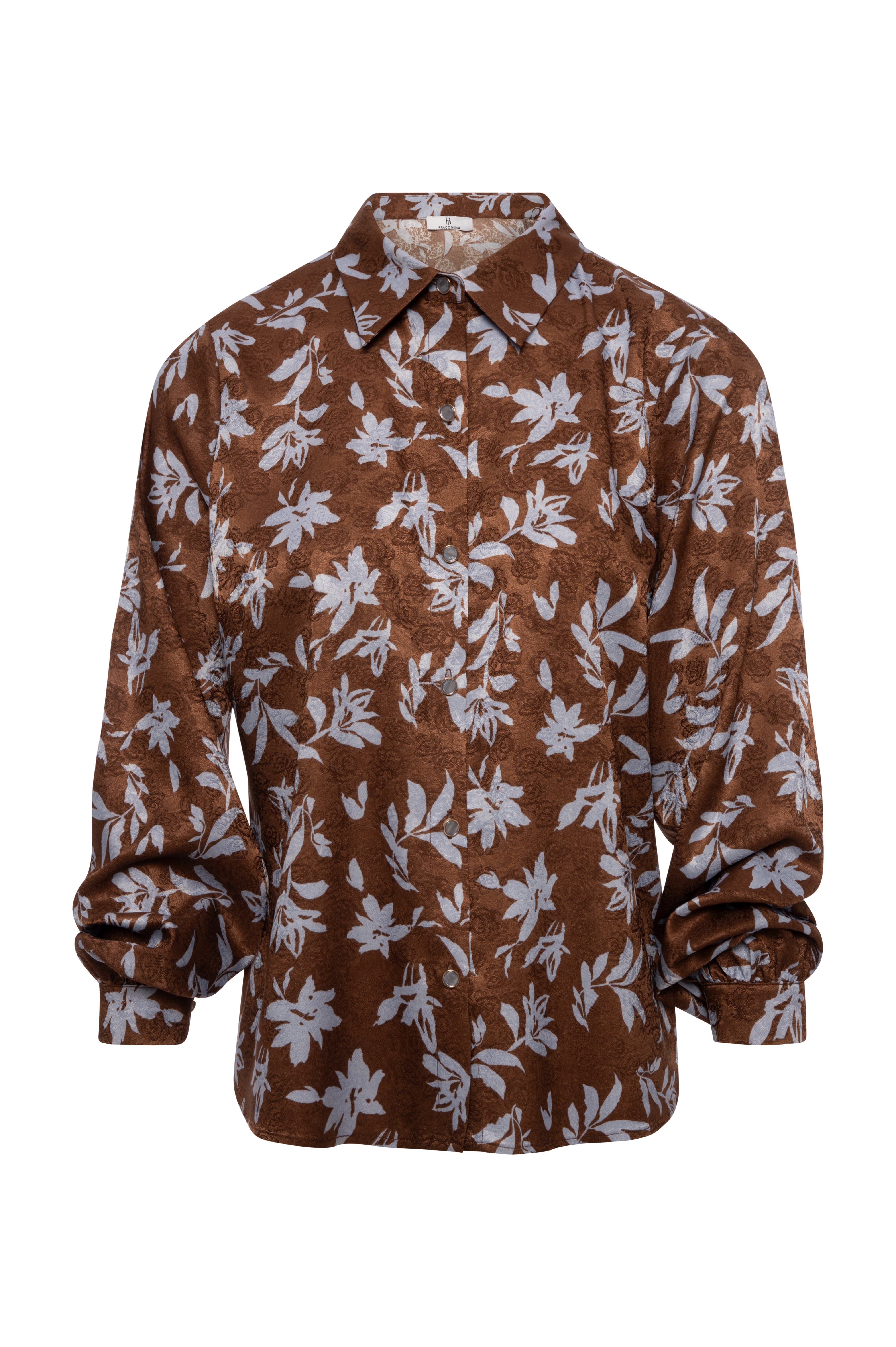 Camicia regular in fantasia floreale FRACOMINA — immagine 1 di 2