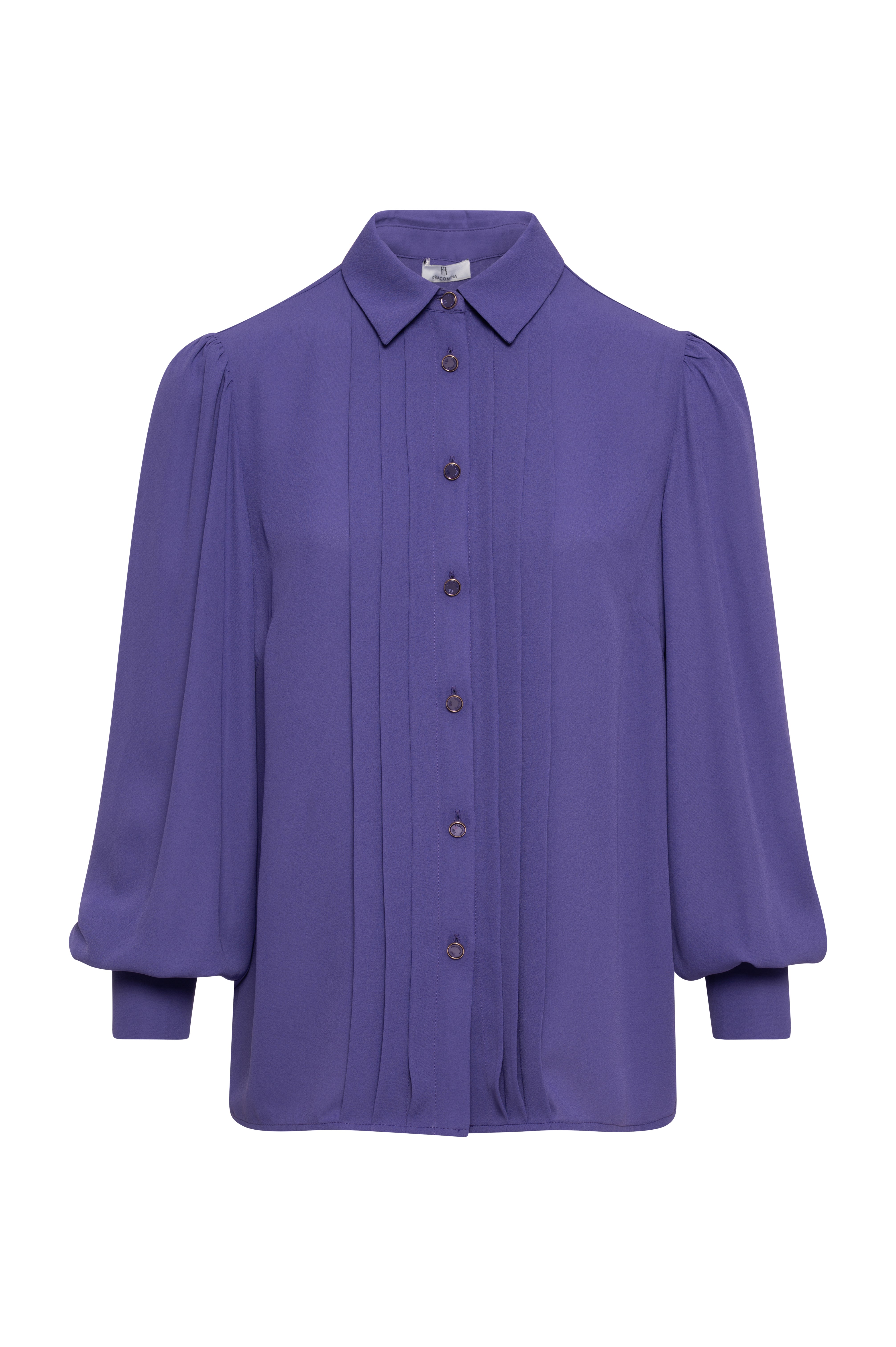 Camicia regular in georgette FR26WT6019W41201 FRACOMINA