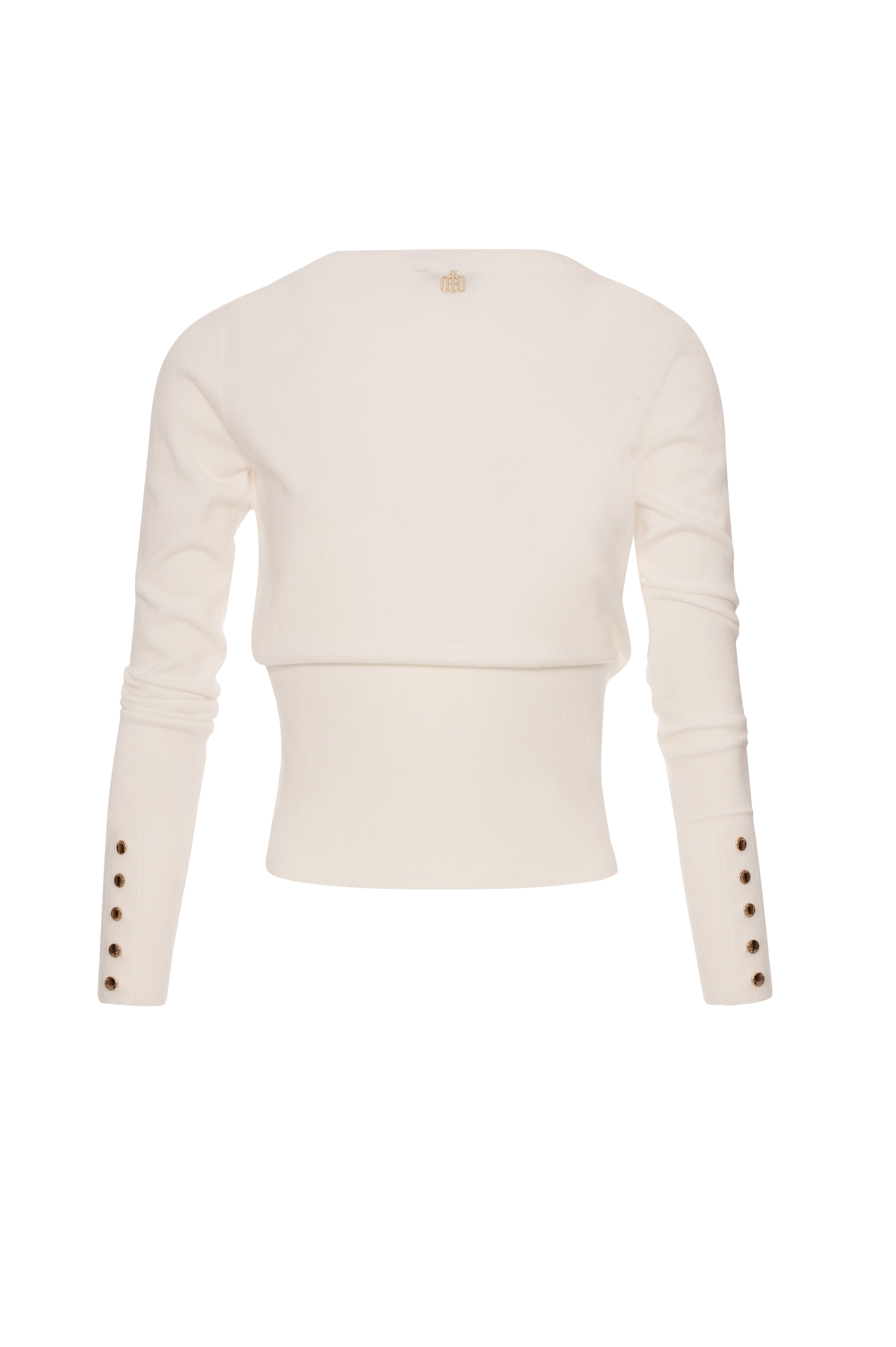 Maglia slim con scollo a V FR26WT7001K50601-K17 Fracomina