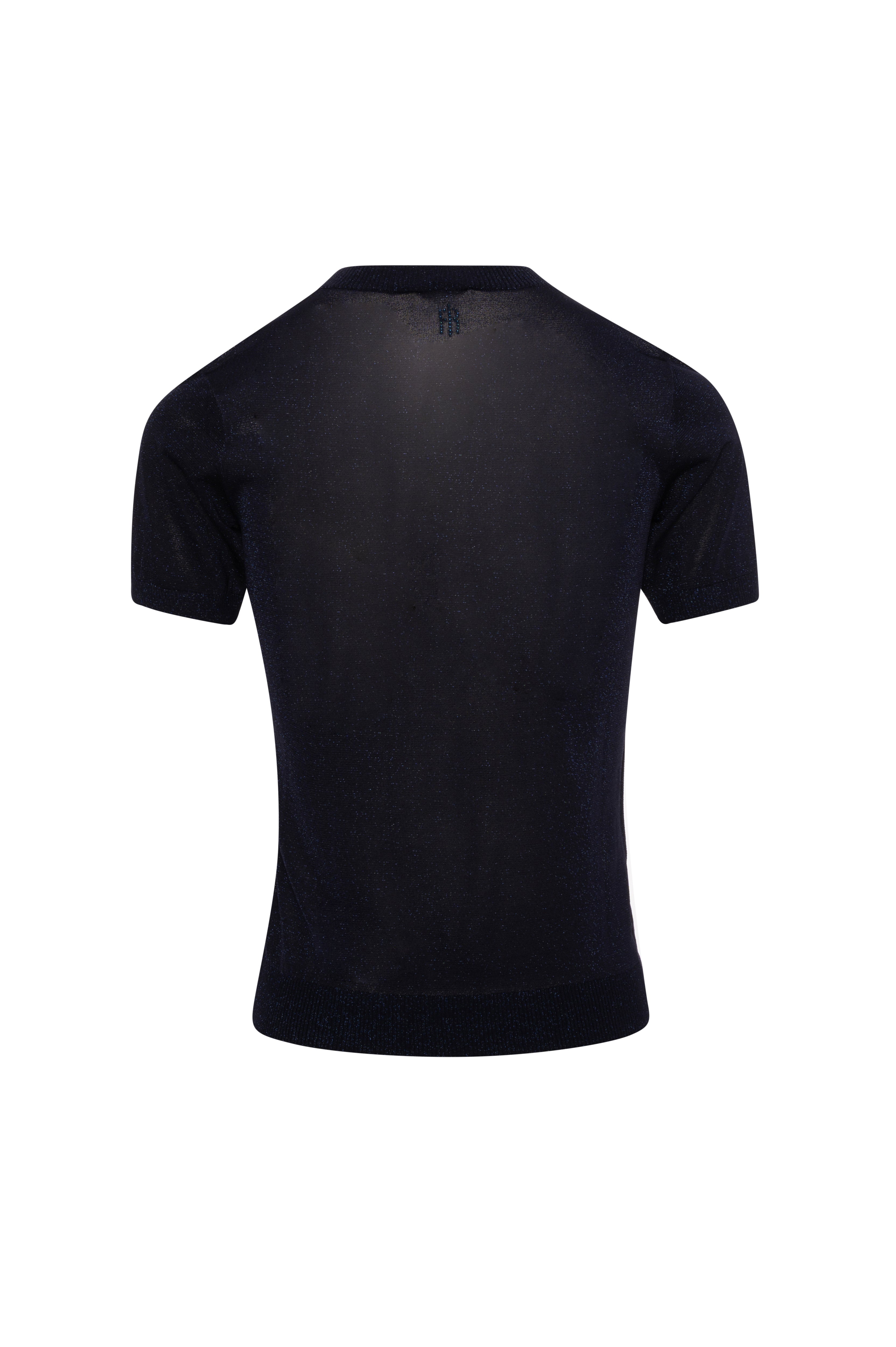 Maglia slim con lurex FR26WT7010K490Q7 FRACOMINA