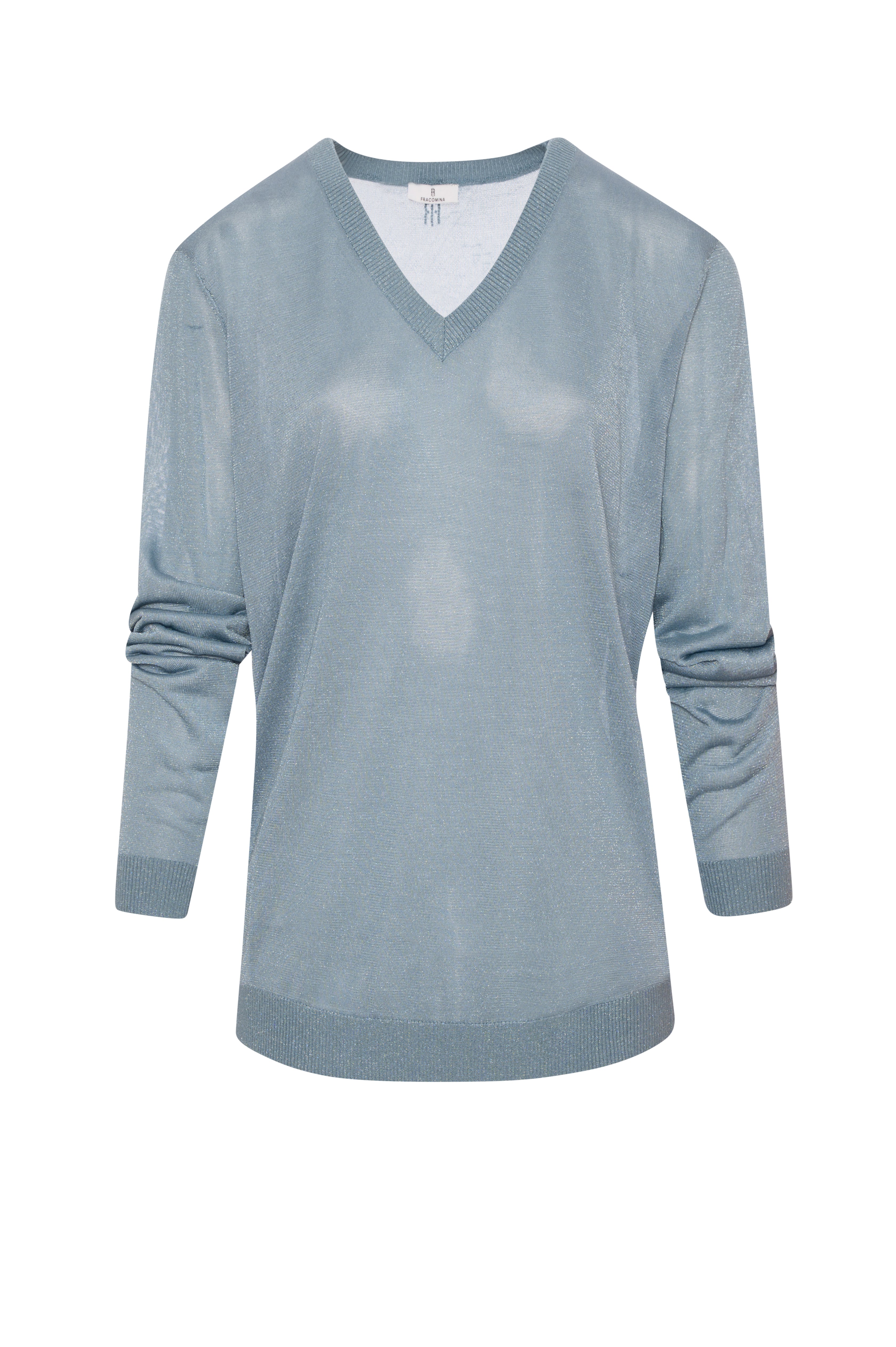 Maglia regular con lurex FR26WT7011K490Q7 FRACOMINA