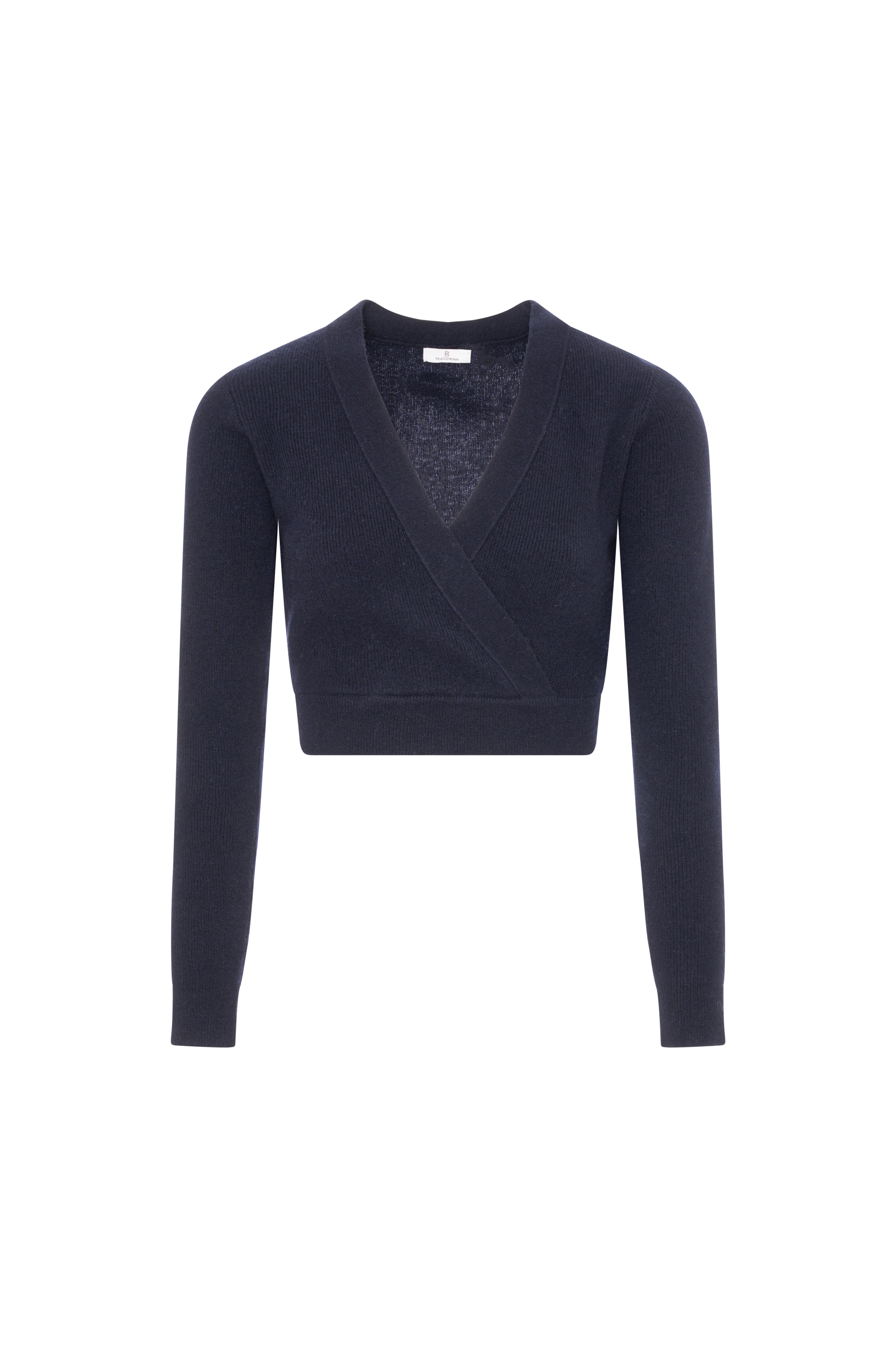 Maglia slim cropped in lana FR26WT7017K47301-K60 Fracomina