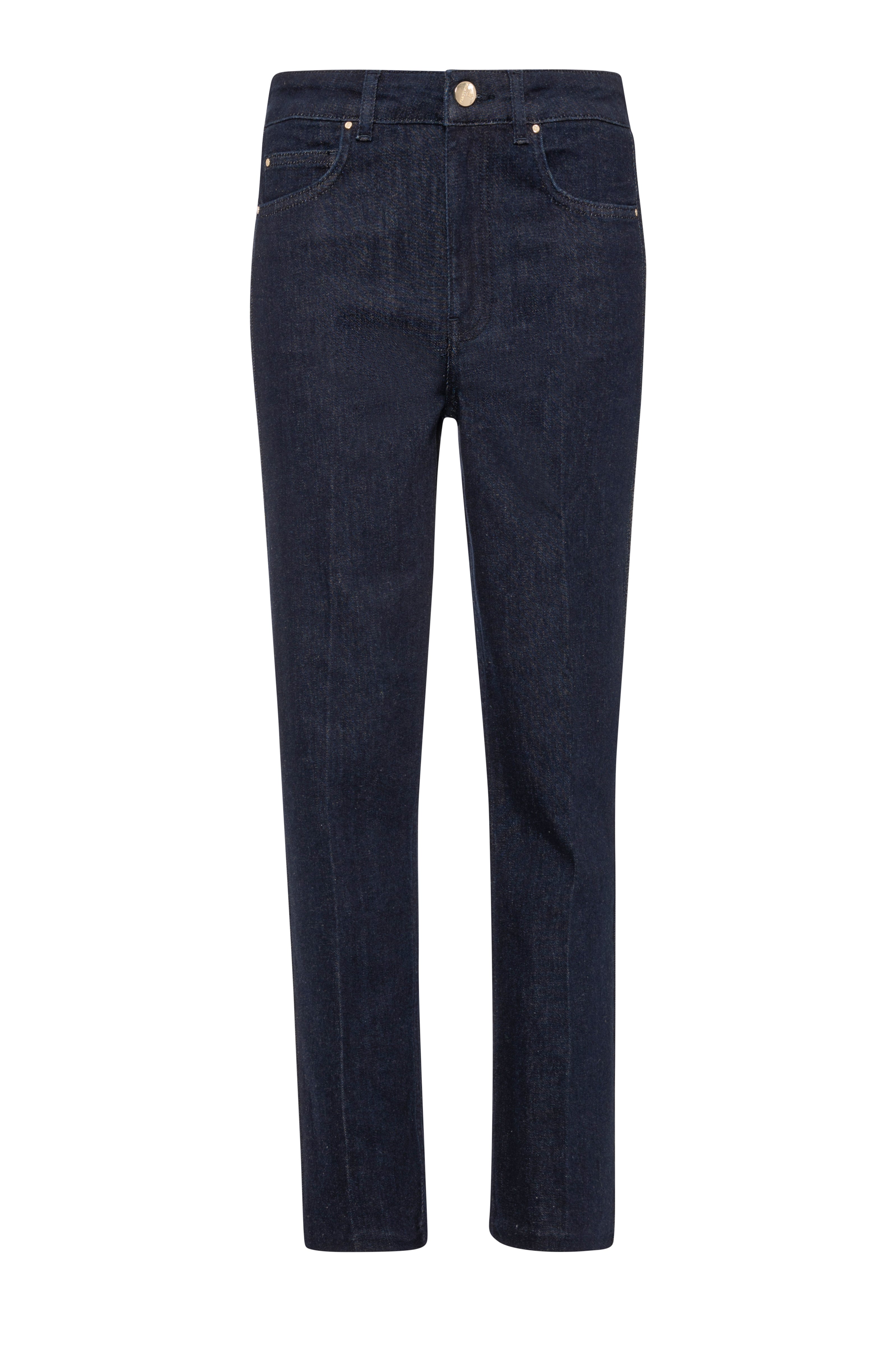 Jeans regular in denim con lavaggio rince FRACOMINA — immagine 1 di 3