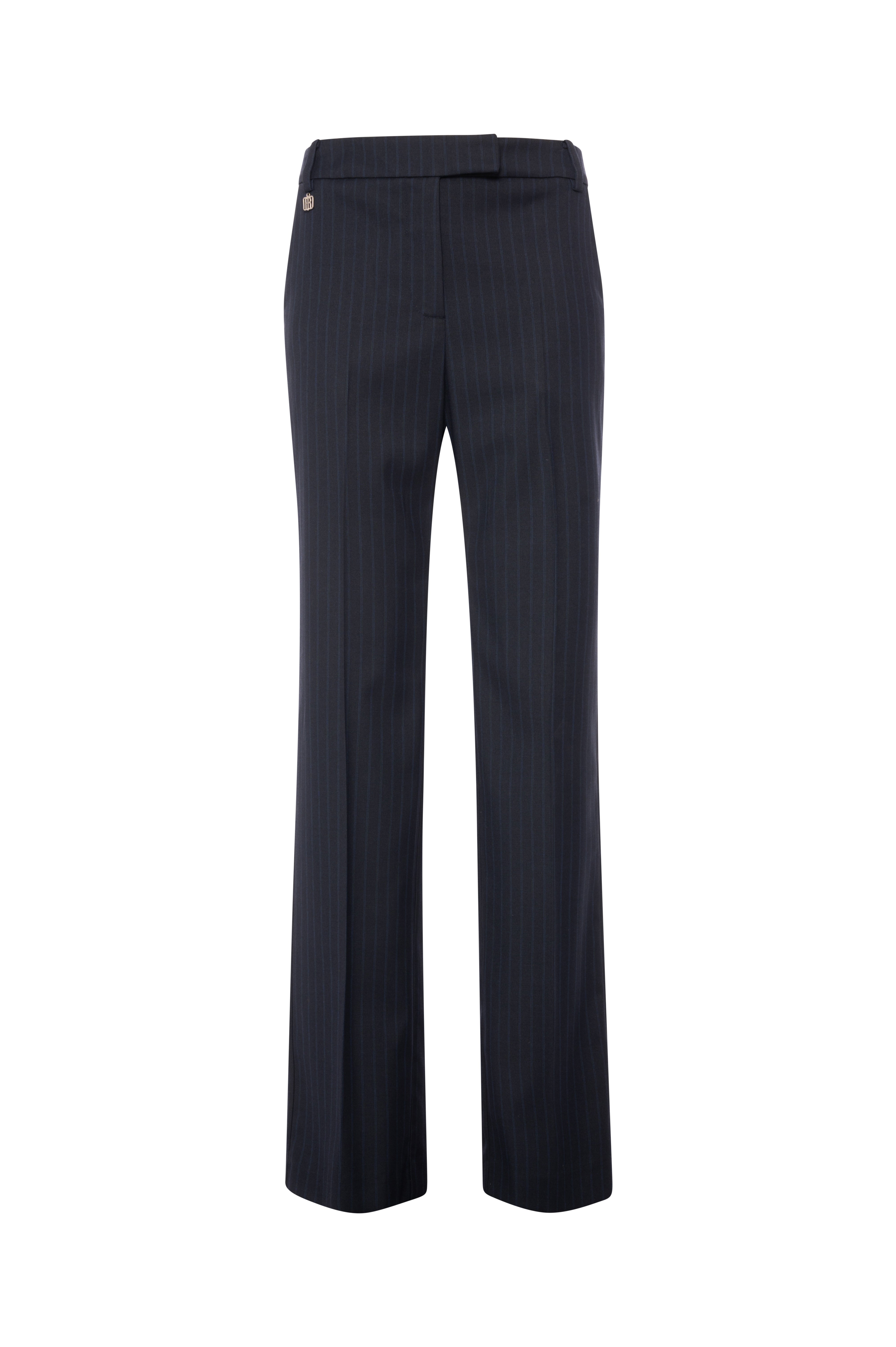 Pantalone regular in tessuto gessato FR26WV4003W459D4-K60 Fracomina