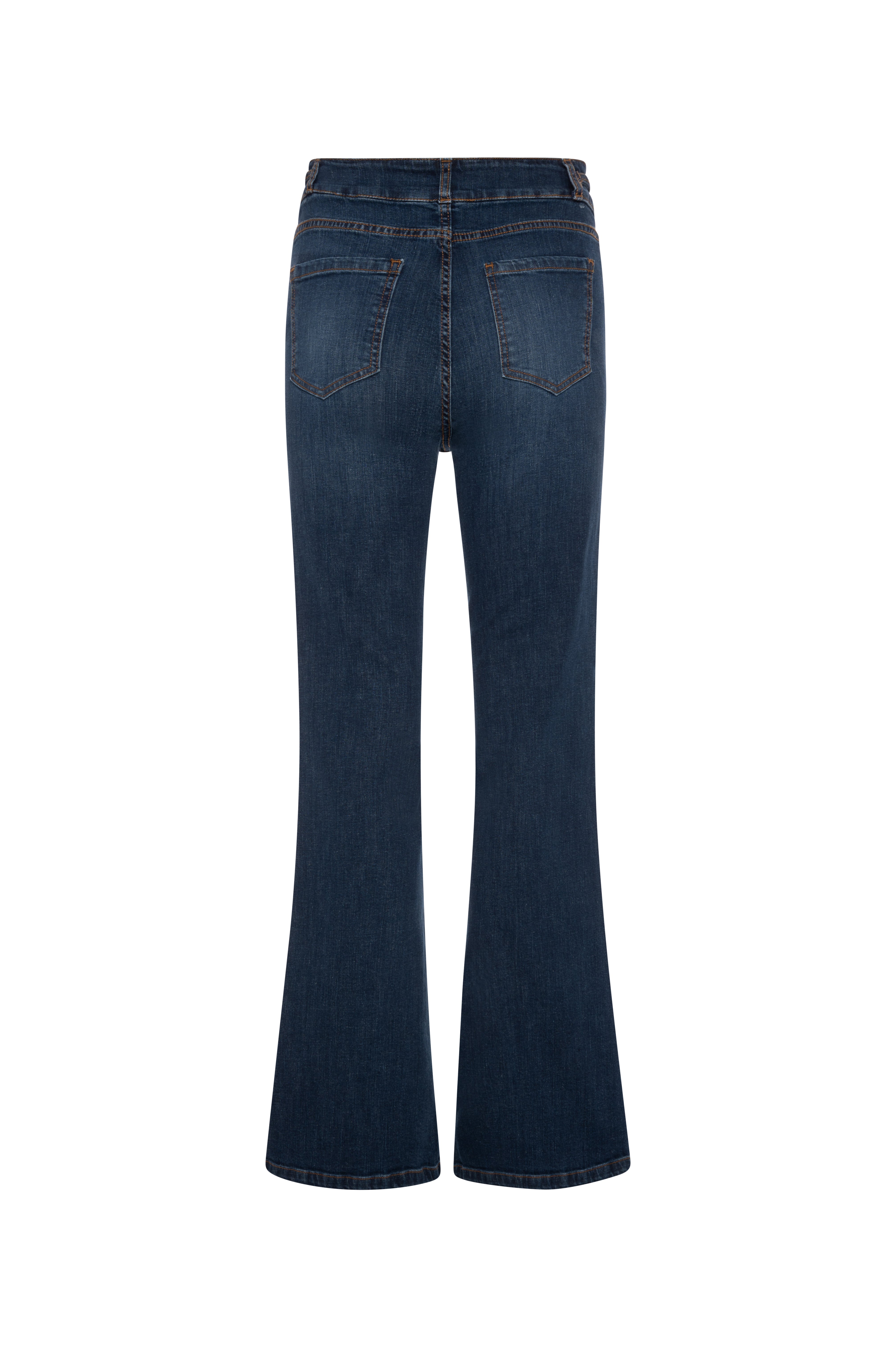Jeans bootcut in denim con lavaggio medio FR26WVA011D47602 FRACOMINA