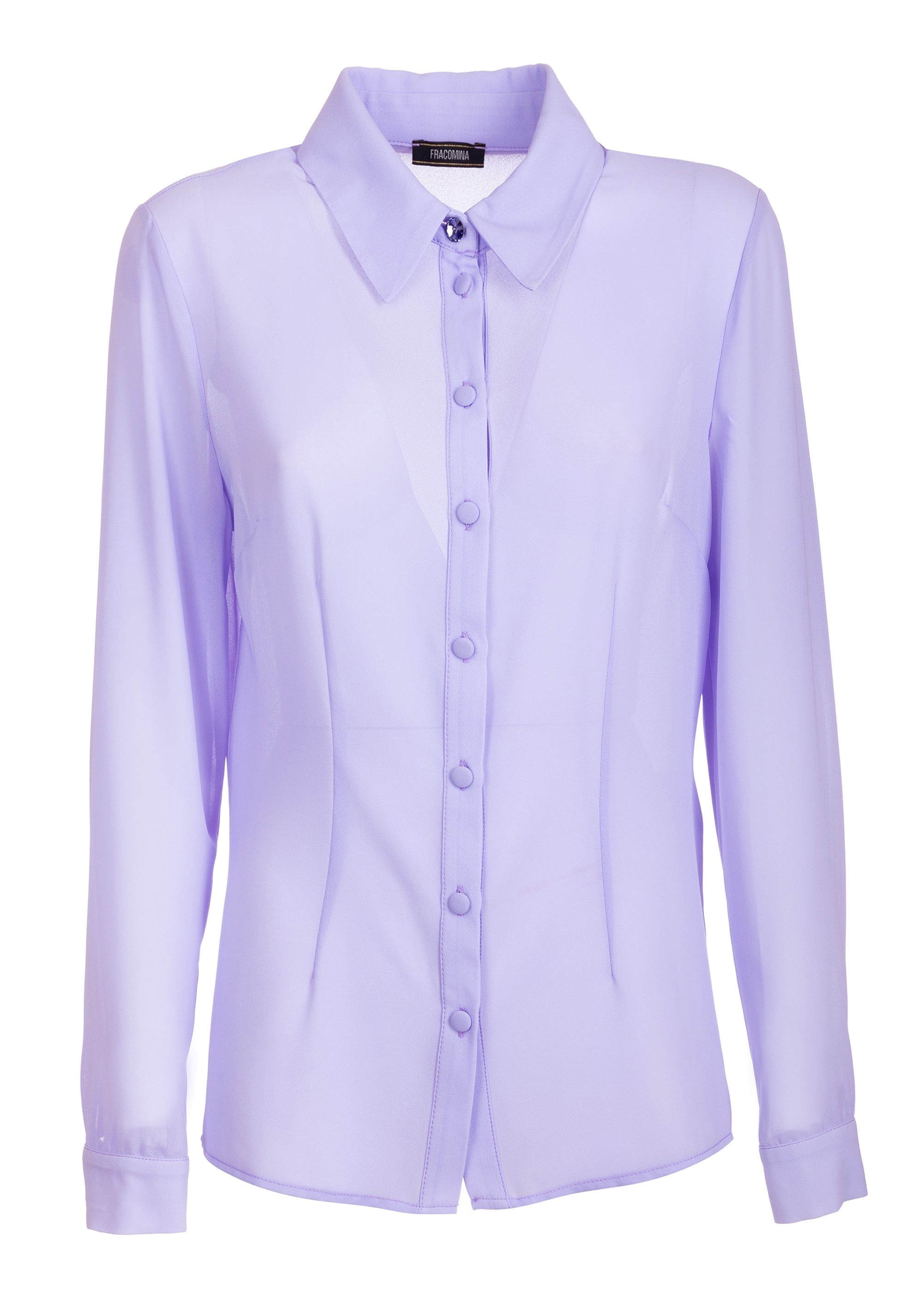 Camicia regular in georgette FS23WT6006W41201 Fracomina