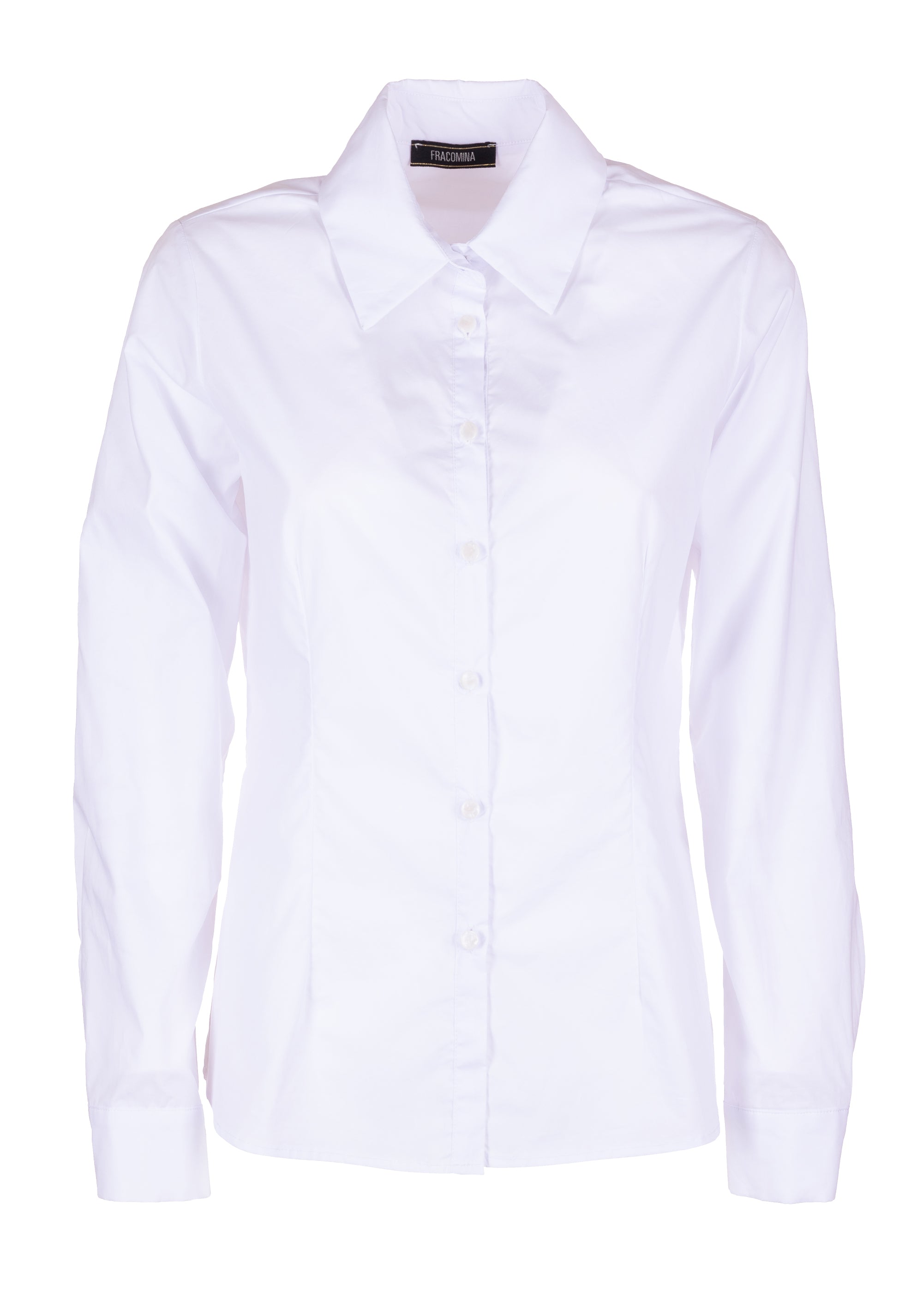 Camicia regular in popeline di cotone FS23WT6010W40001 Fracomina