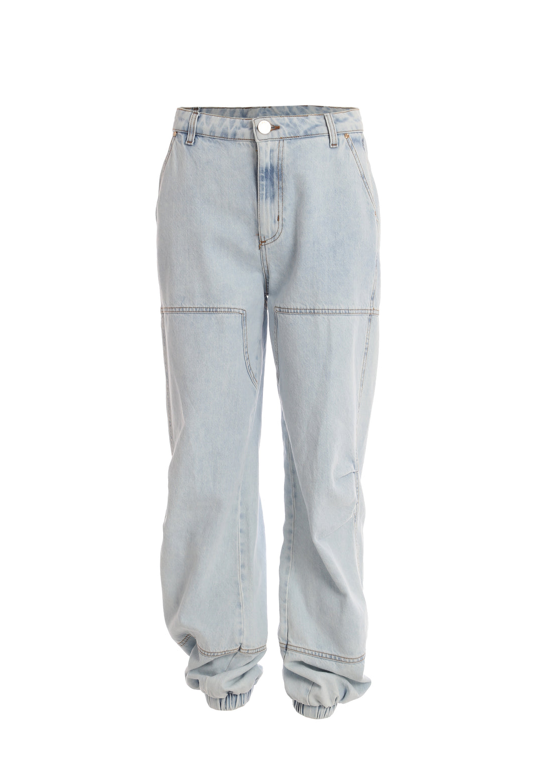 Jeans flare in denim con lavaggio bleached FS24SV7002D40093-378 Fracomina