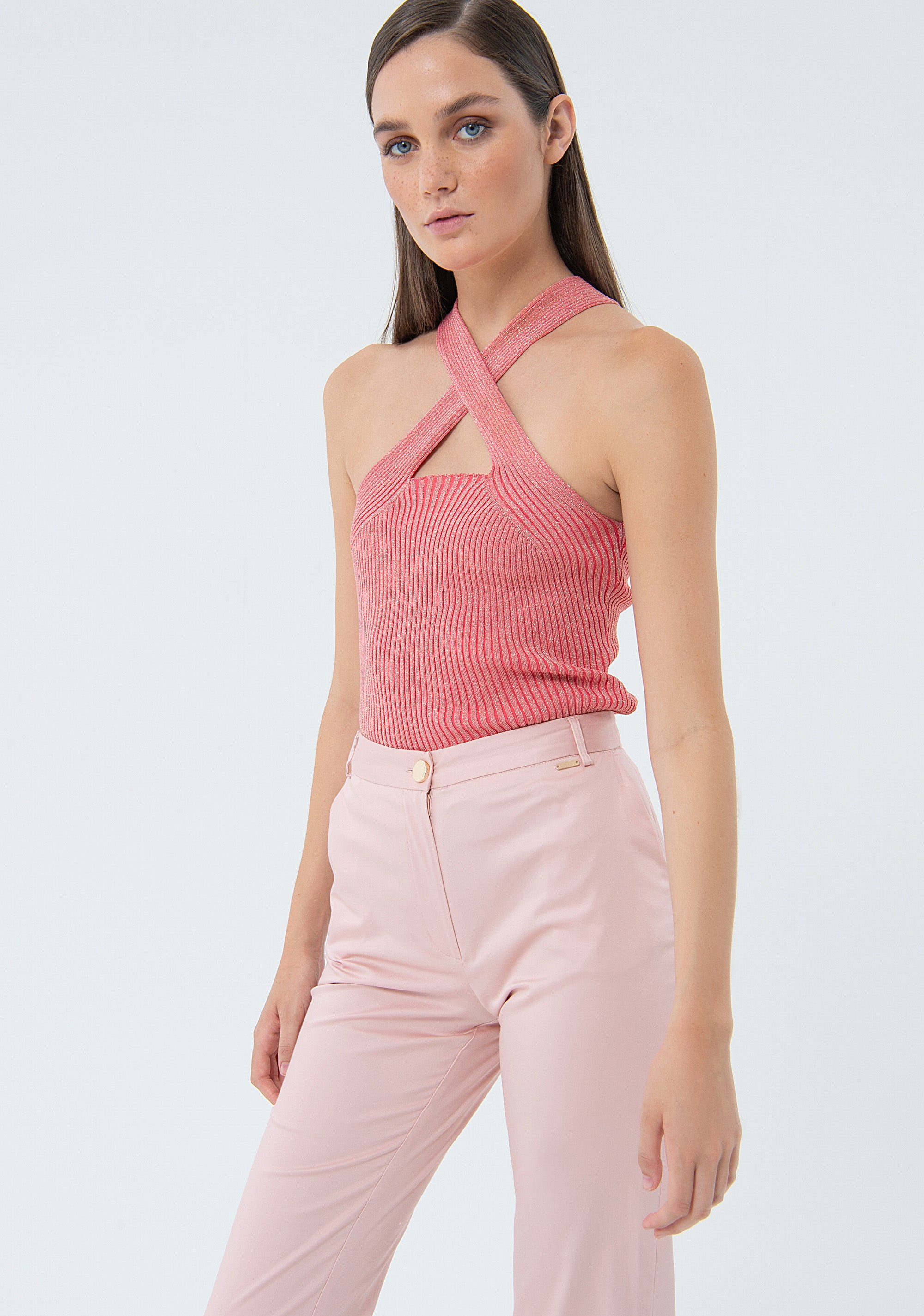 Pantaloni cargo in cotone