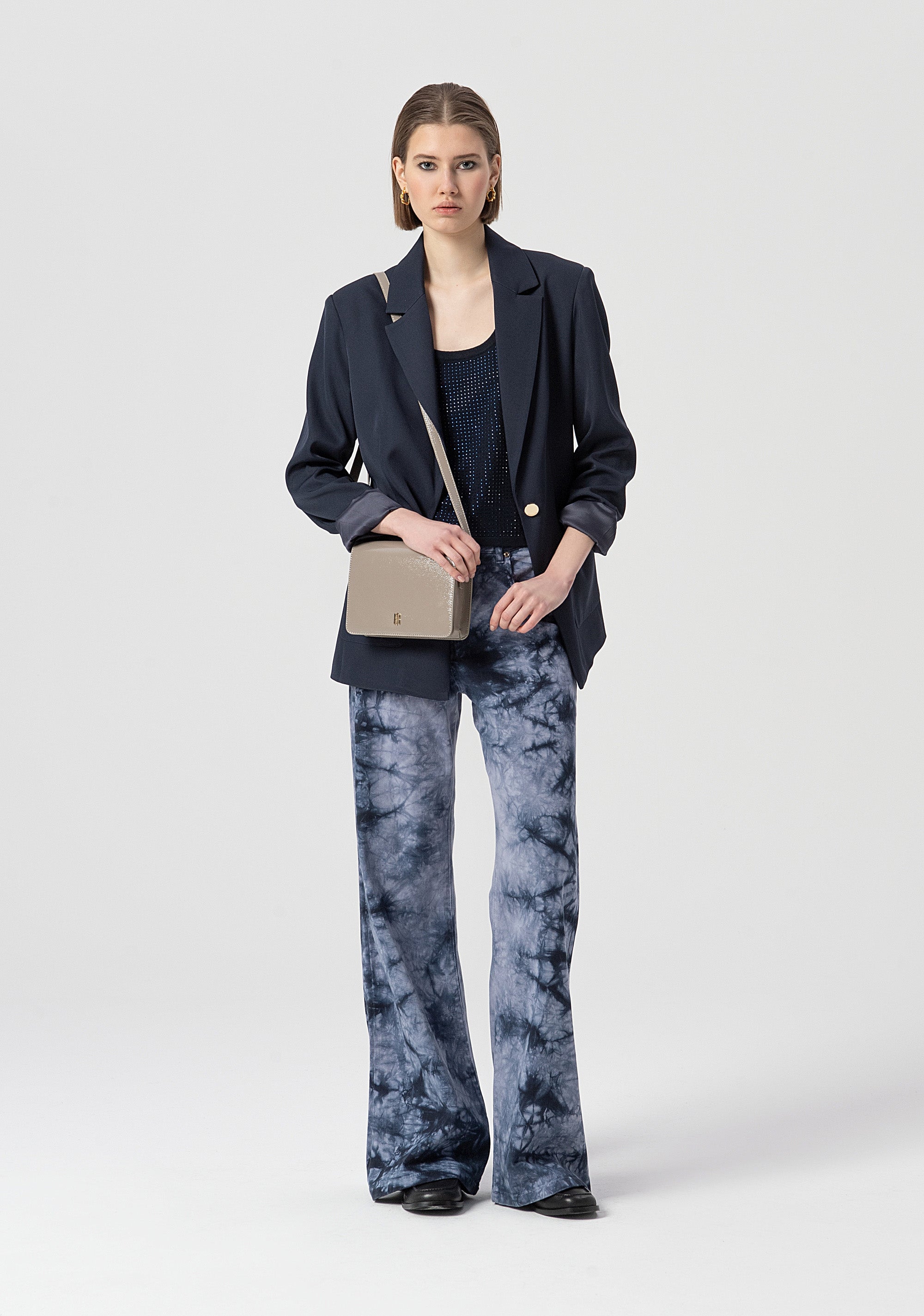 Blazer regular lungo monopetto FS25WJ3001W47601-064 Fracomina