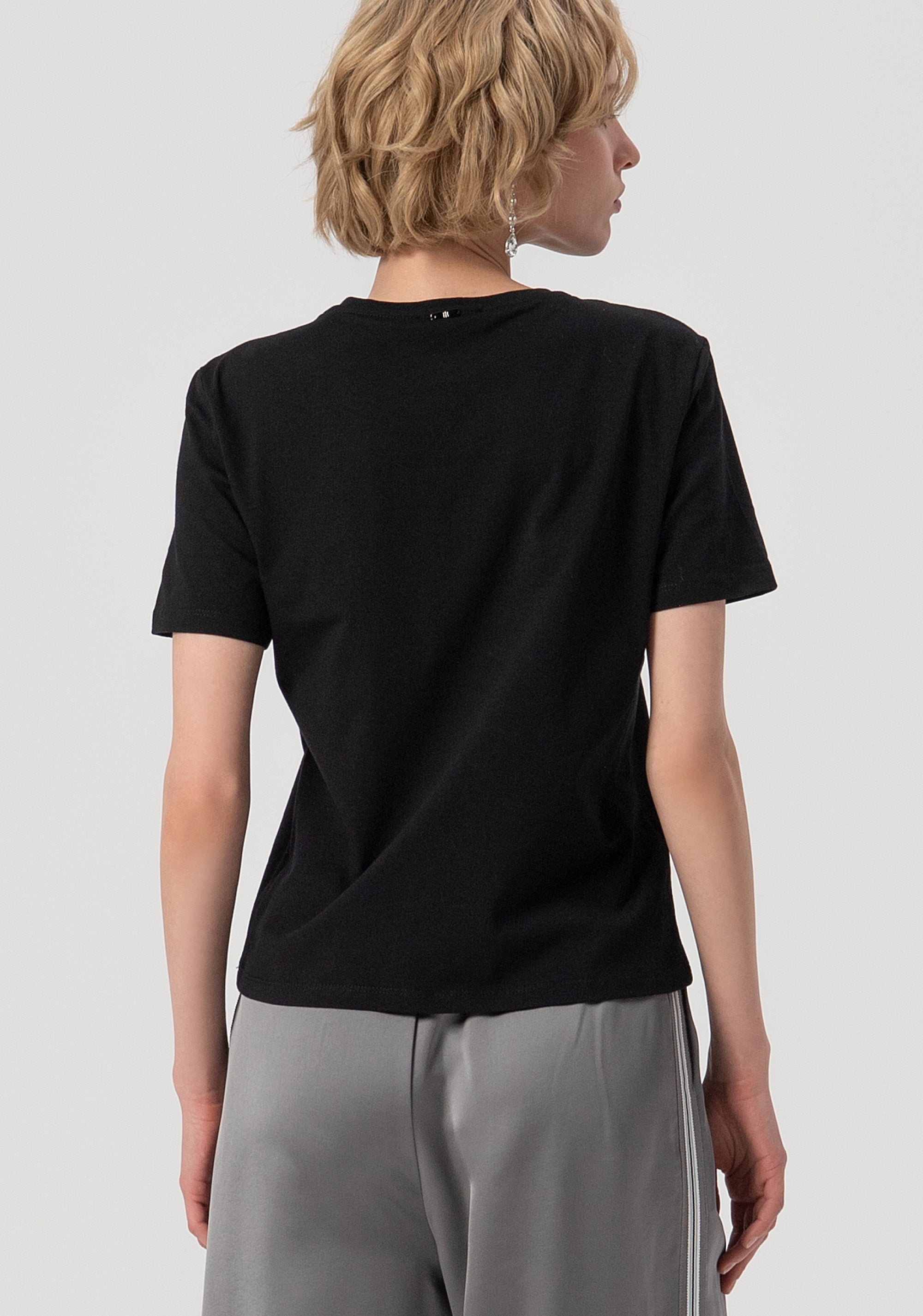 T-shirt regular in jersey stretch FS25WT3001J401Y6-053 Fracomina
