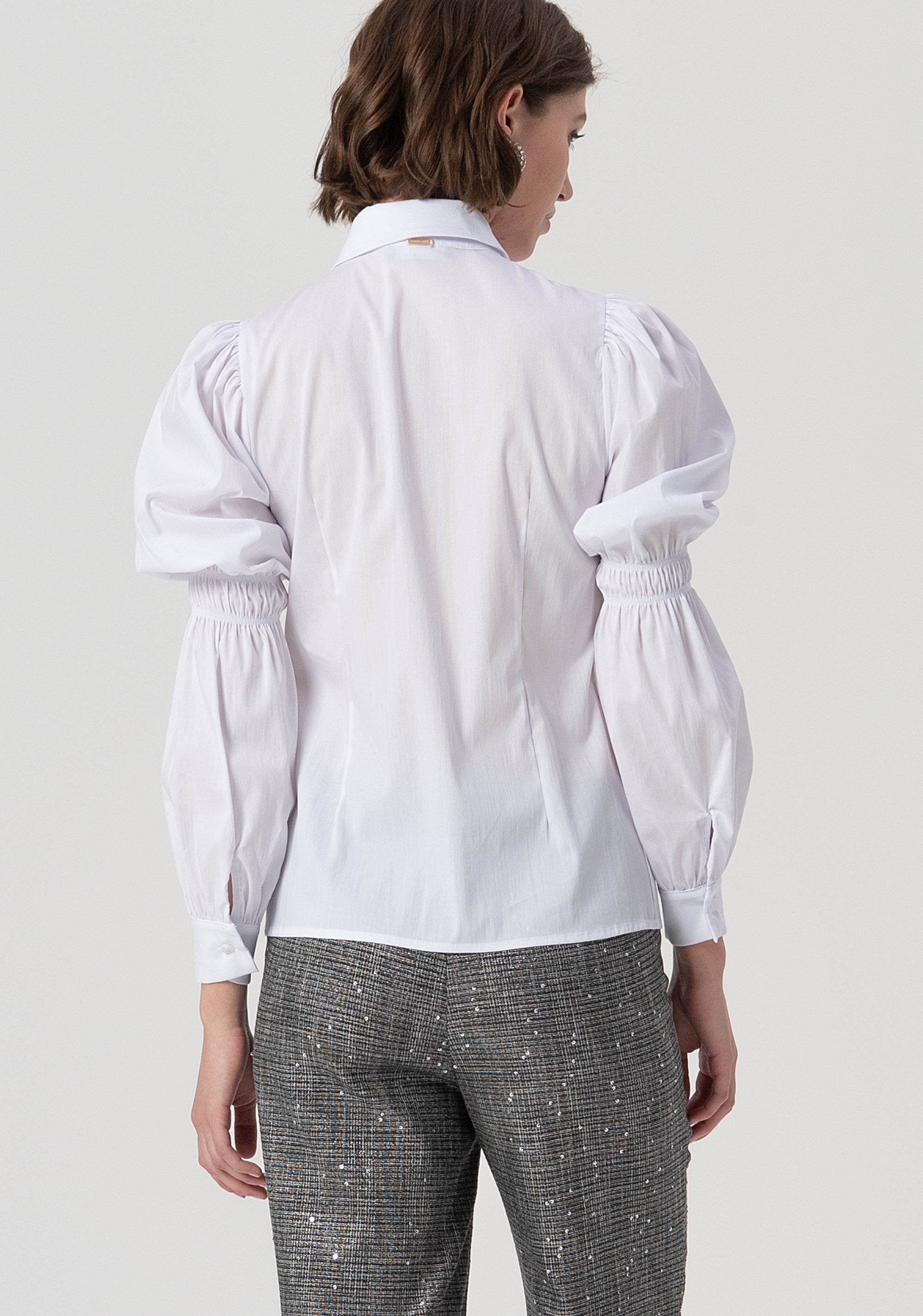 Camicia slim in popeline stretch FS25WT6006W52001-278 Fracomina