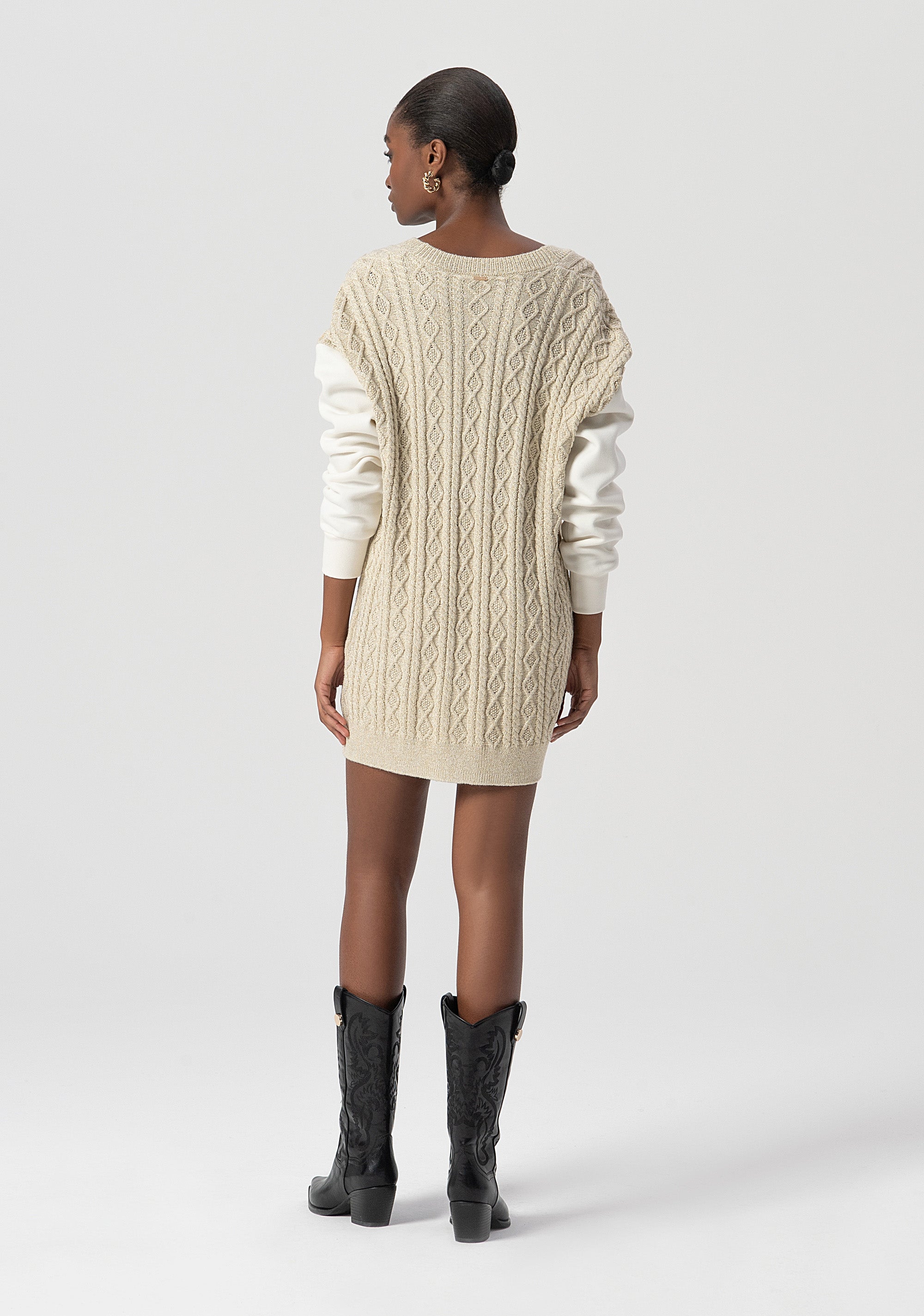 Cardigan regular lungo FS25WT8015K456Q7-108 Fracomina
