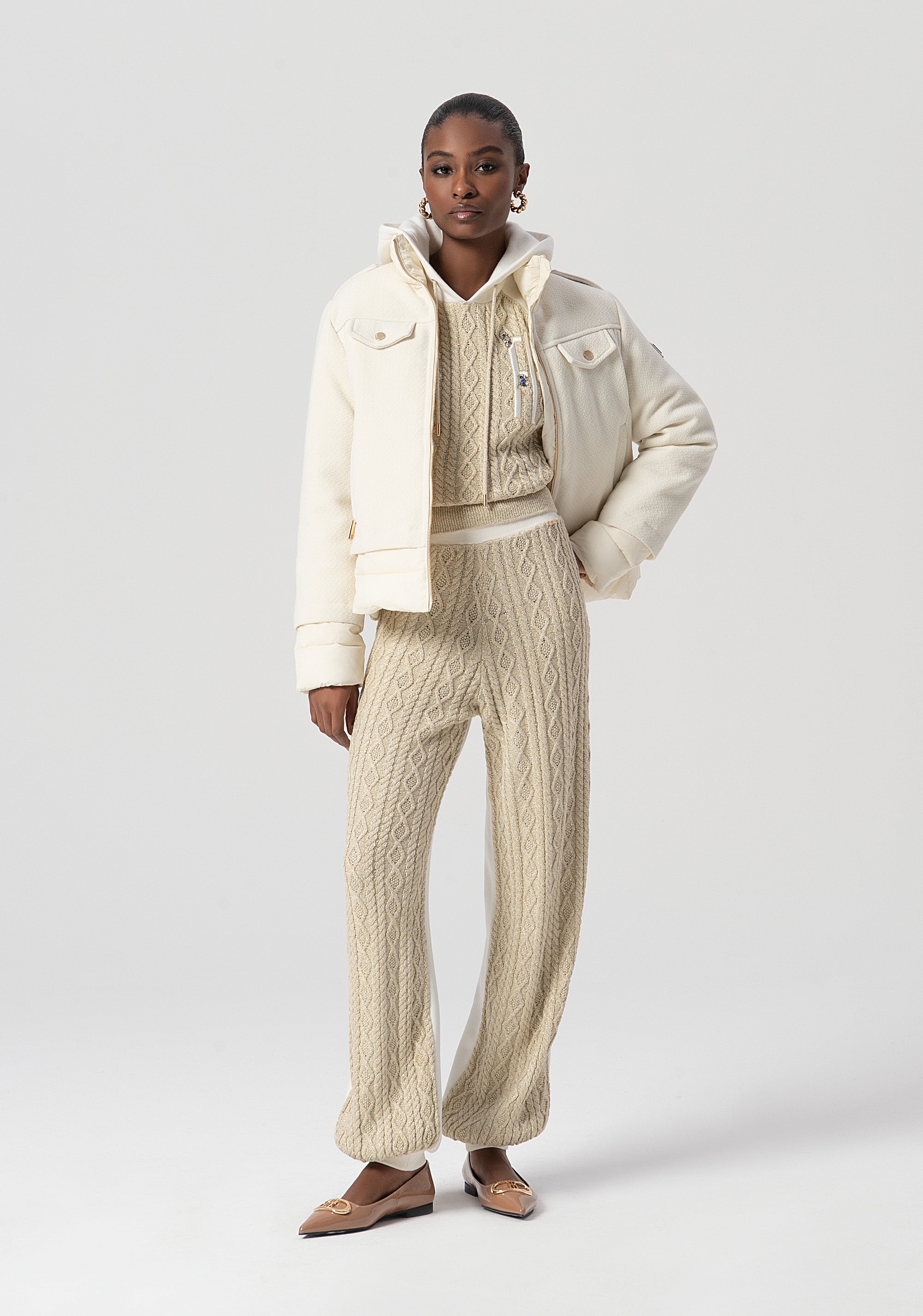 Pantalone regular modello jogger FS25WV7001K456Q7-108 Fracomina