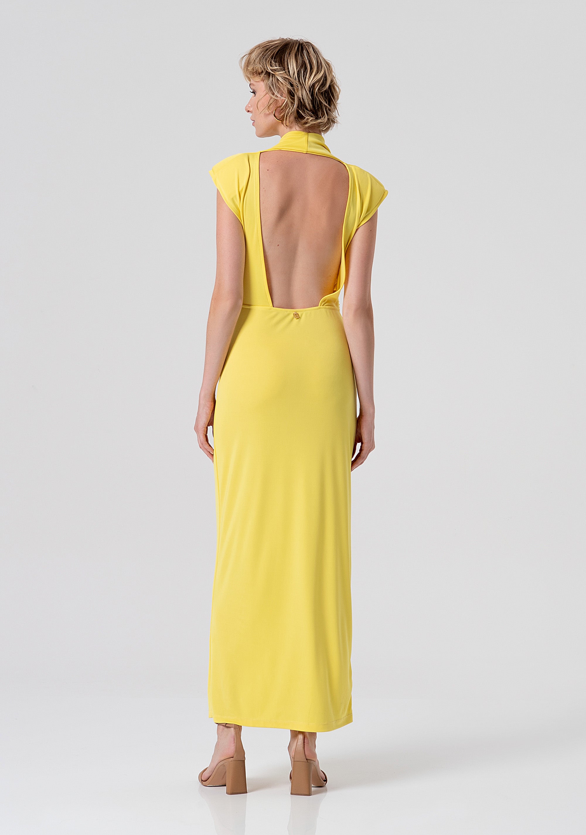 Abito senza maniche lungo FS26SD3003W62601-300 Fracomina