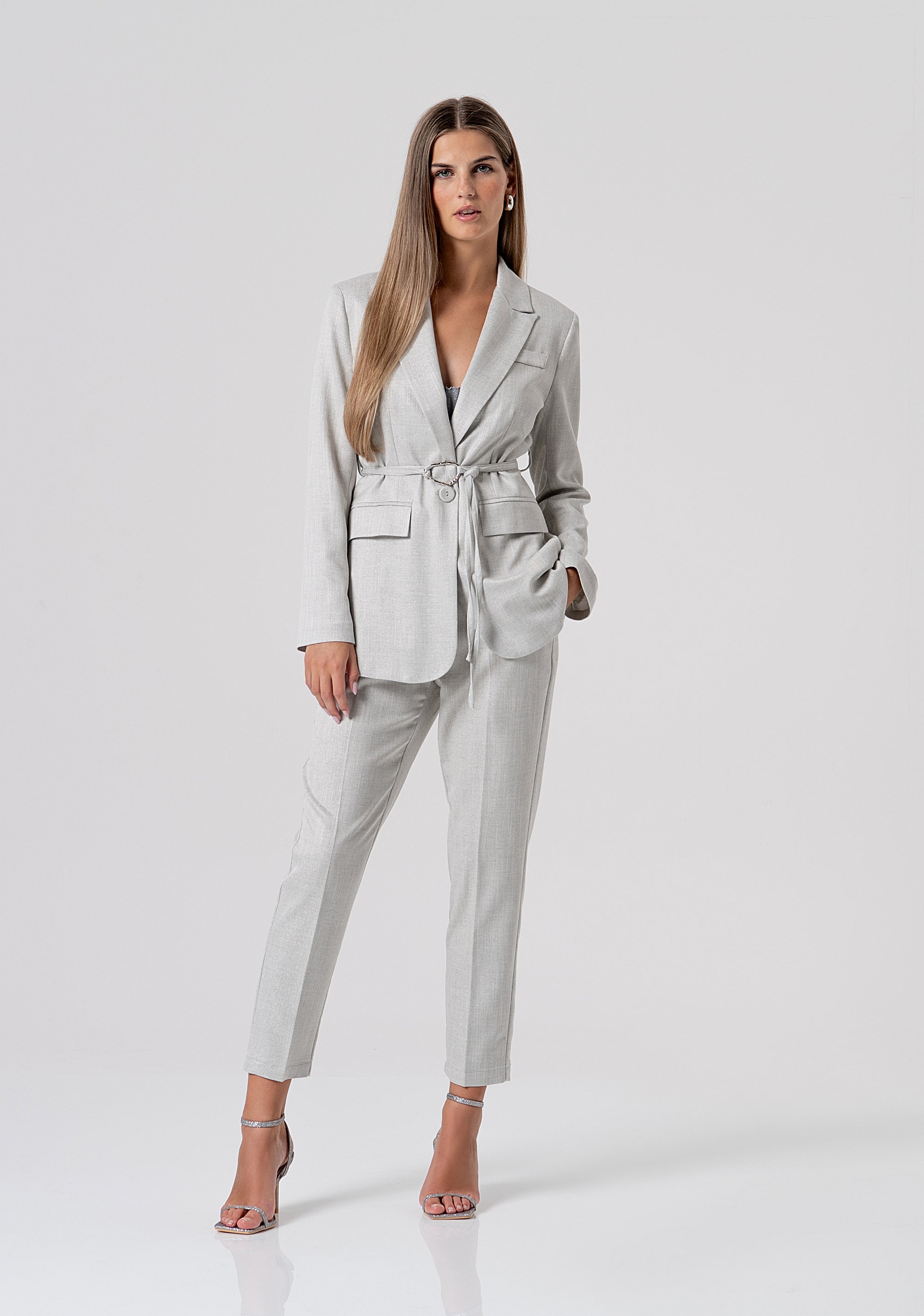 Blazer regular lungo monopetto FS26SJ3003W84501-179 Fracomina