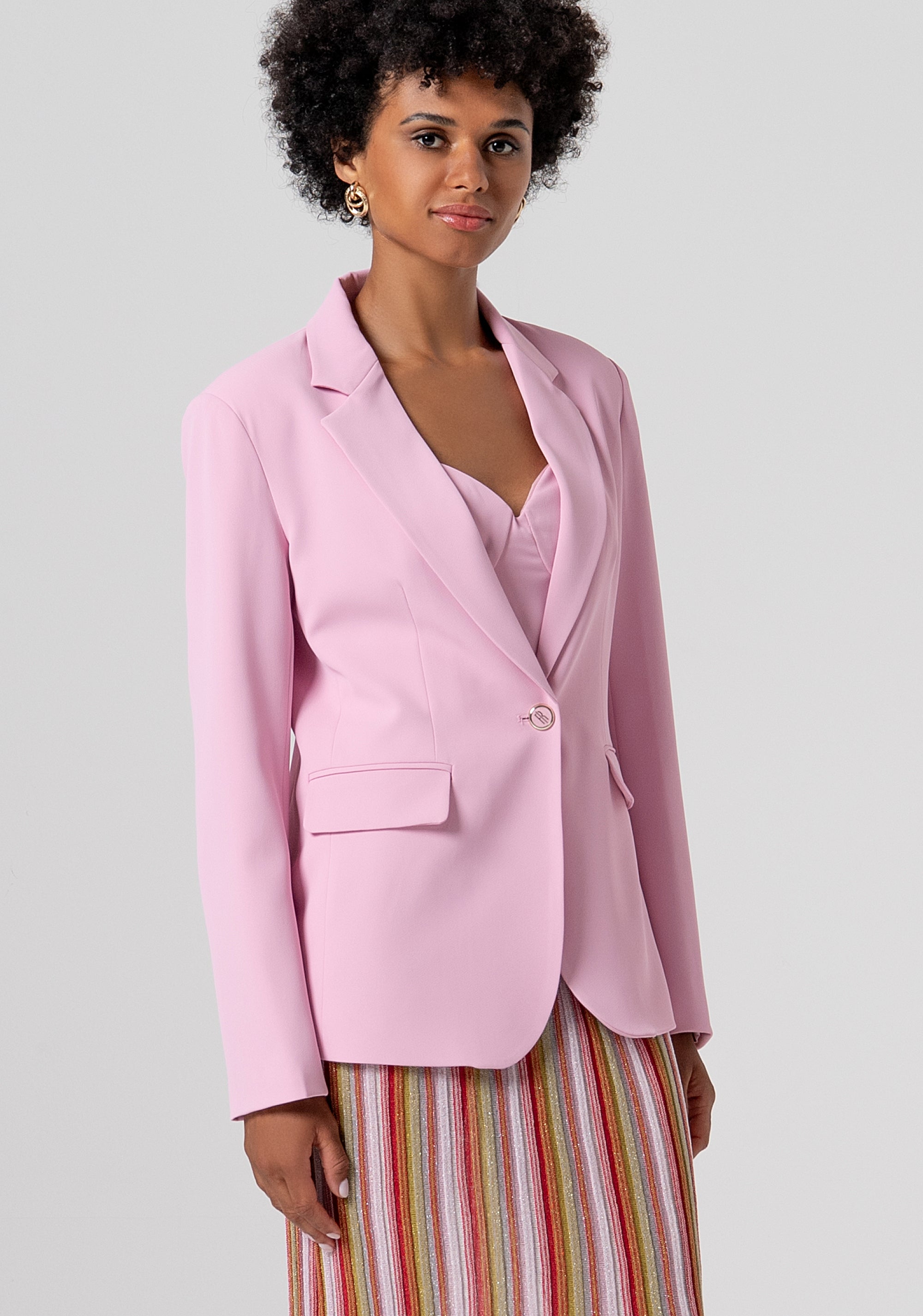 Blazer regular lungo monopetto FS26SJ3004W47601-226 Fracomina