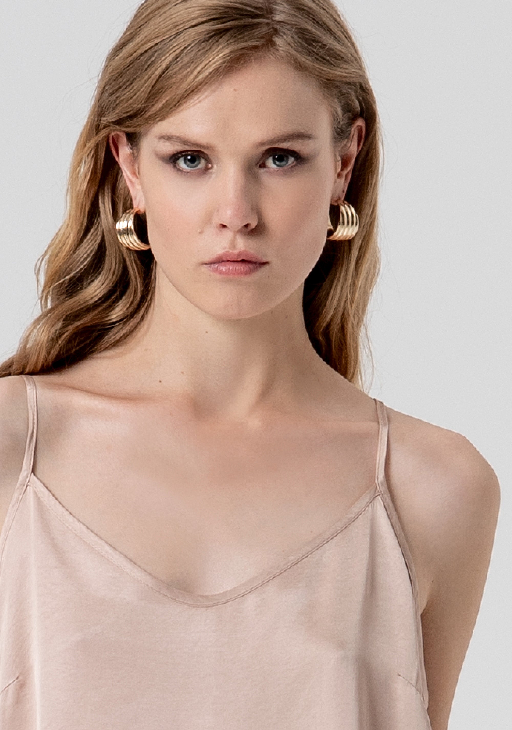 Top senza maniche in tessuto fluido FS26ST2006W41301-050 Fracomina