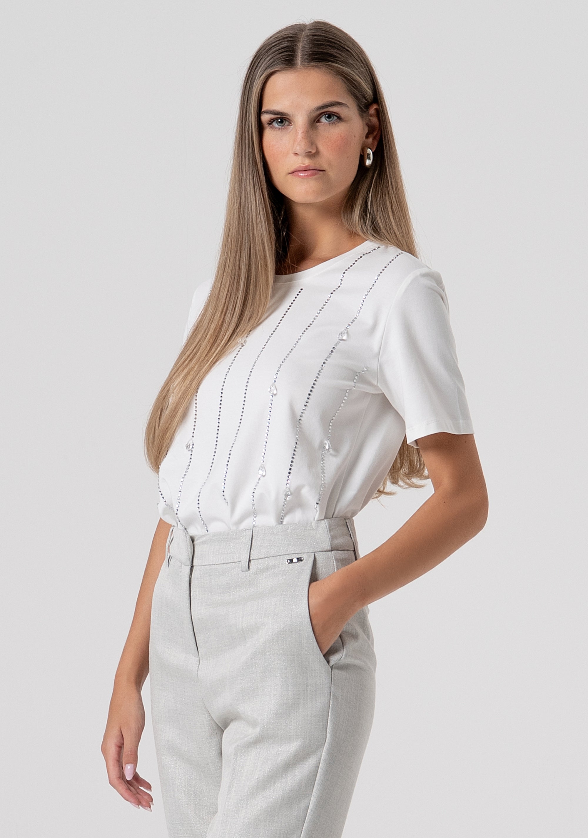 Pantalone regular modello chino FS26SV2001W84501-179 Fracomina