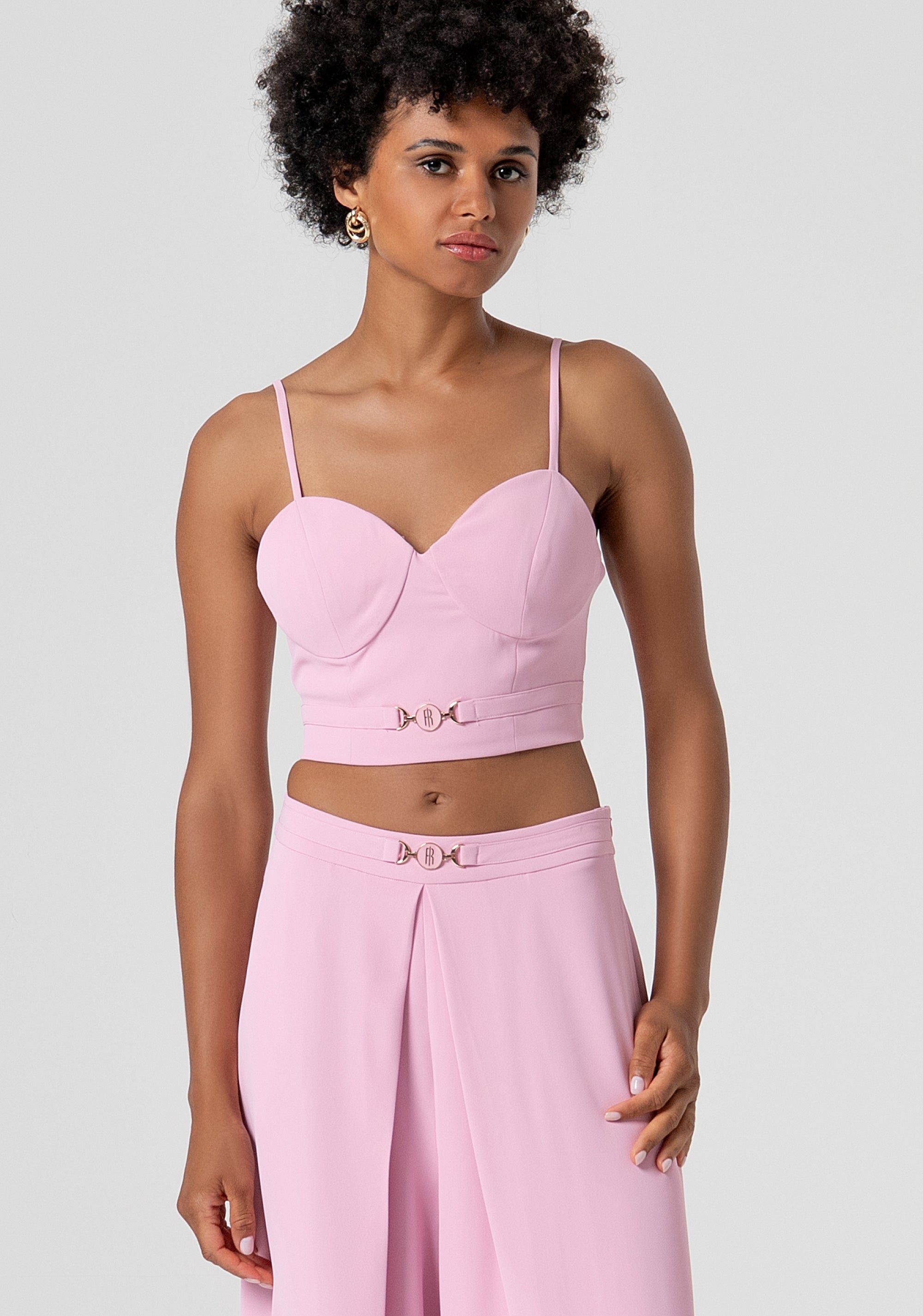 Pantalone flare a palazzo con piega FS26SV3007W47601-226 Fracomina