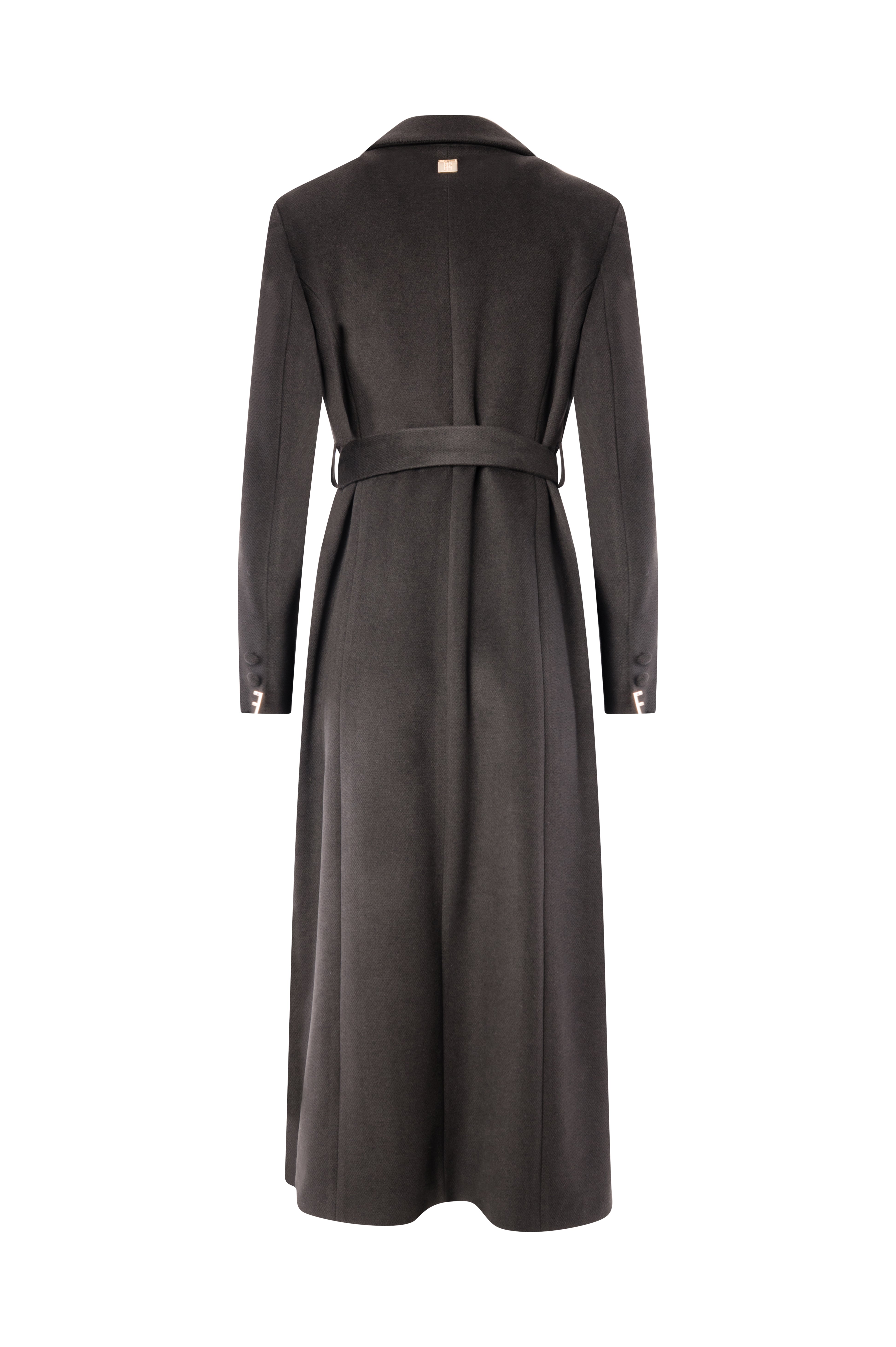Cappotto regular lungo monopetto FRACOMINA — immagine 2 di 2