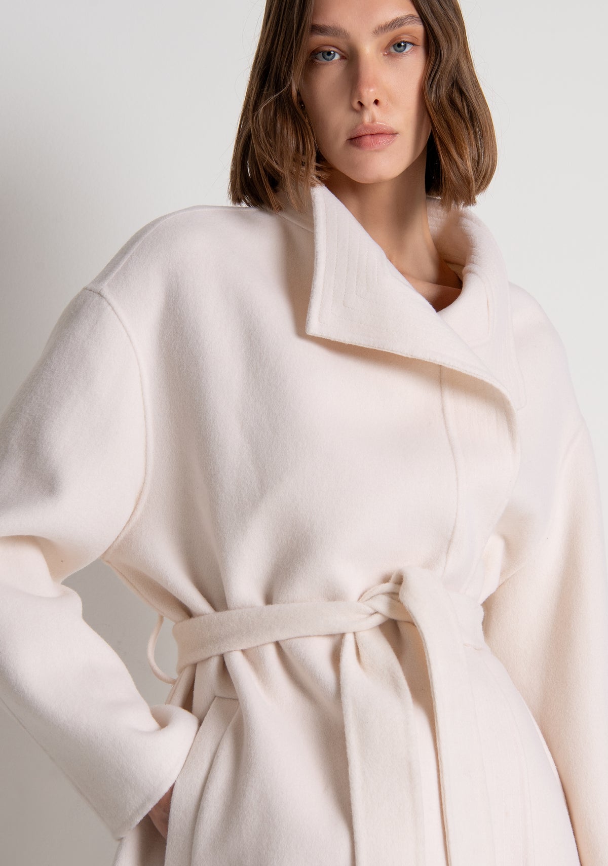 Cappotto regular lungo in lana FS26WC1006W85601 FRACOMINA