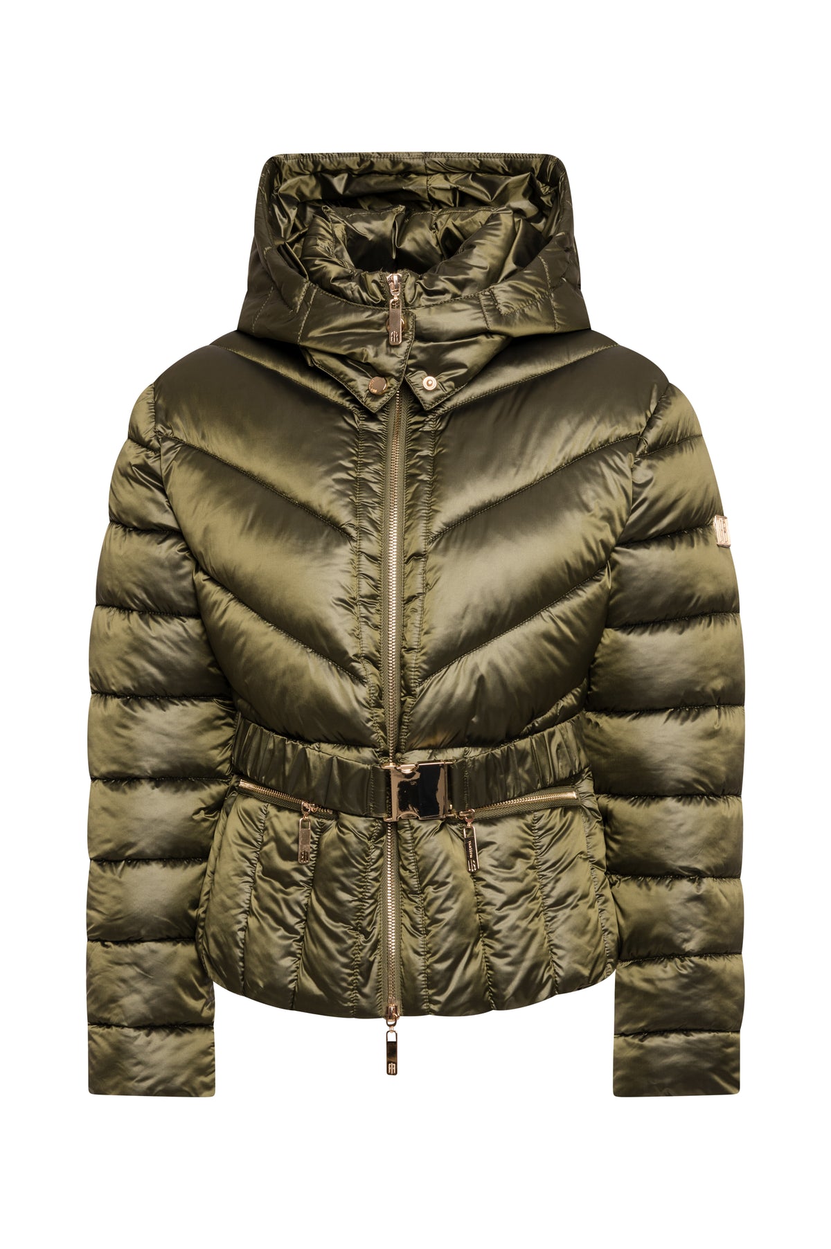 Piumino regular in nylon FS26WC3002O42301-K66 Fracomina