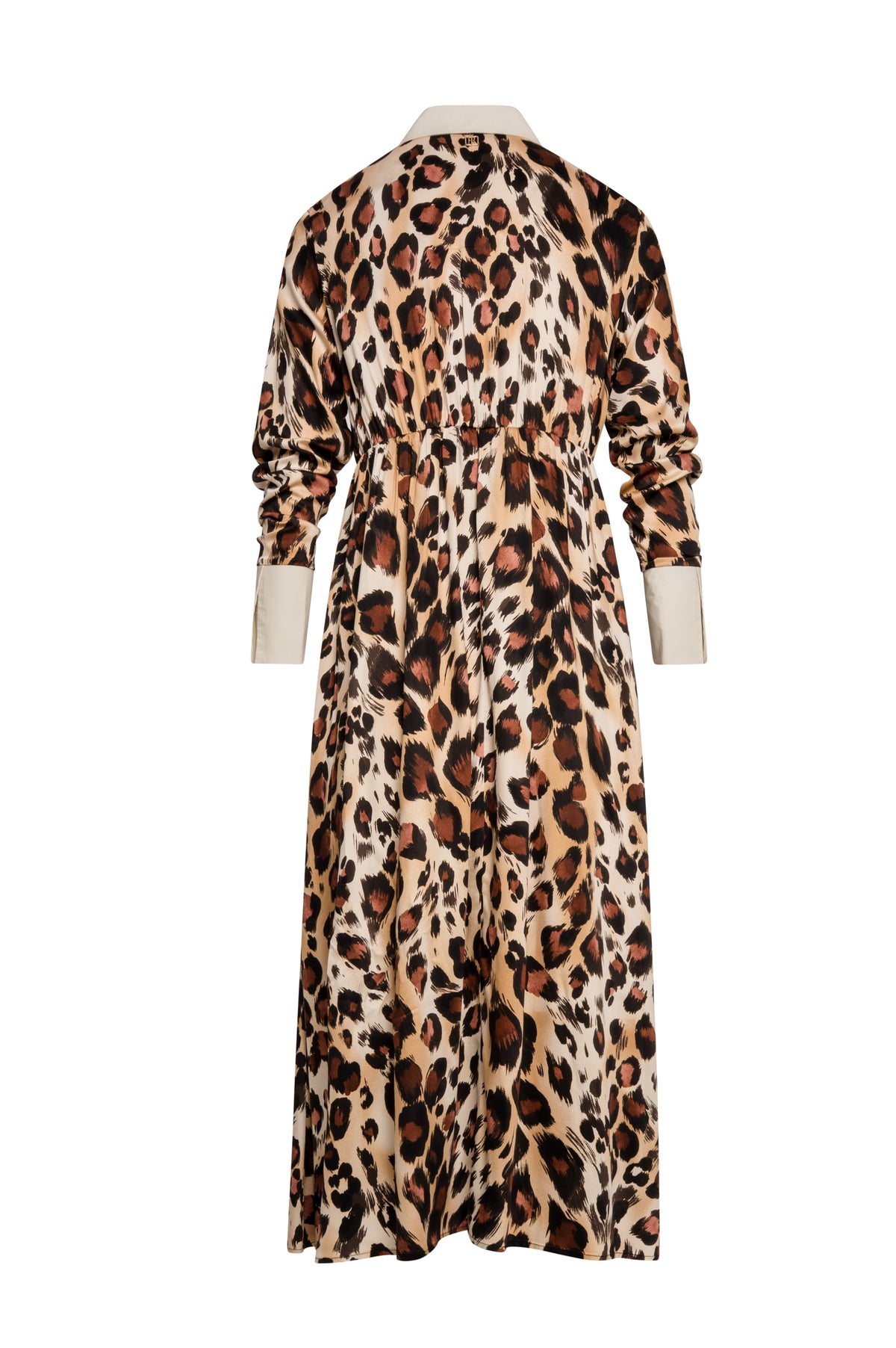 Abito regular midi in fantasia animalier FS26WD2011W413L7-KM3 Fracomina