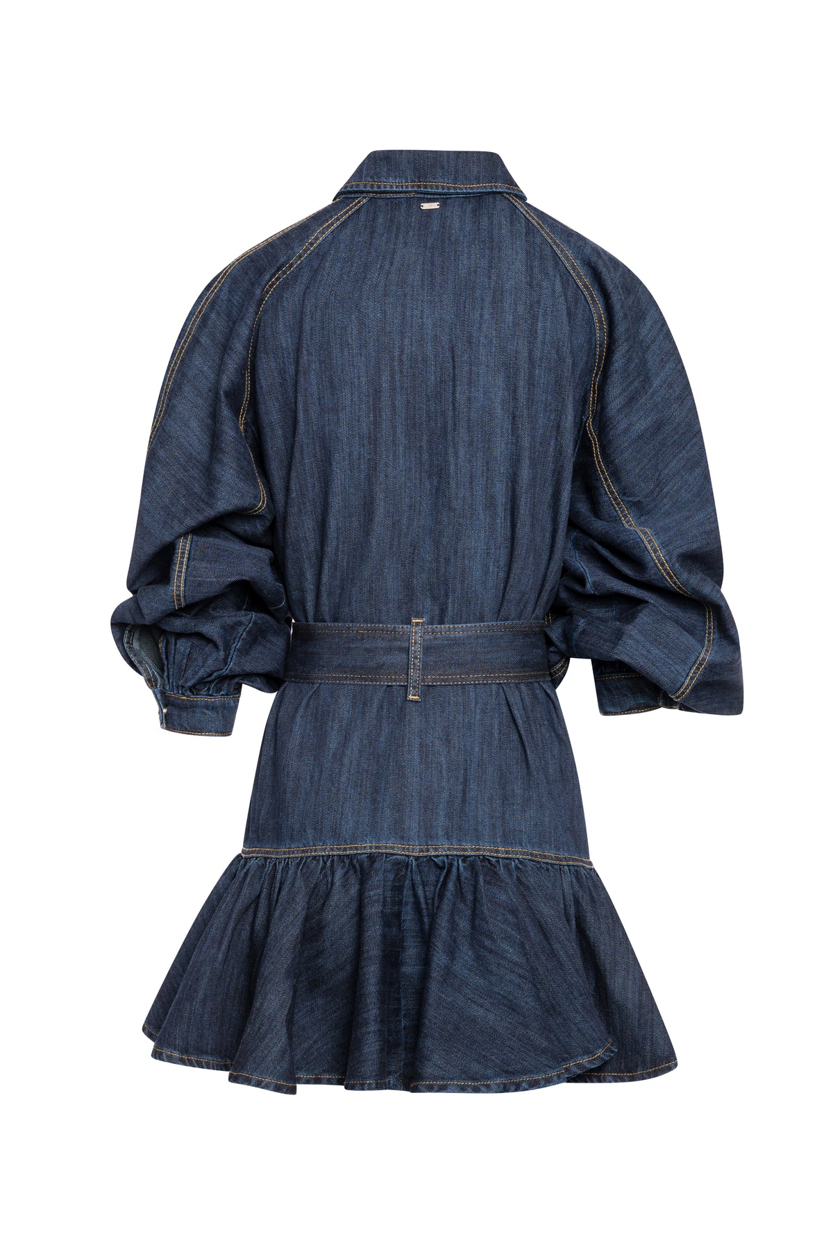 Abito regular mini in denim con lavaggio medio FS26WD4001D40993 FRACOMINA