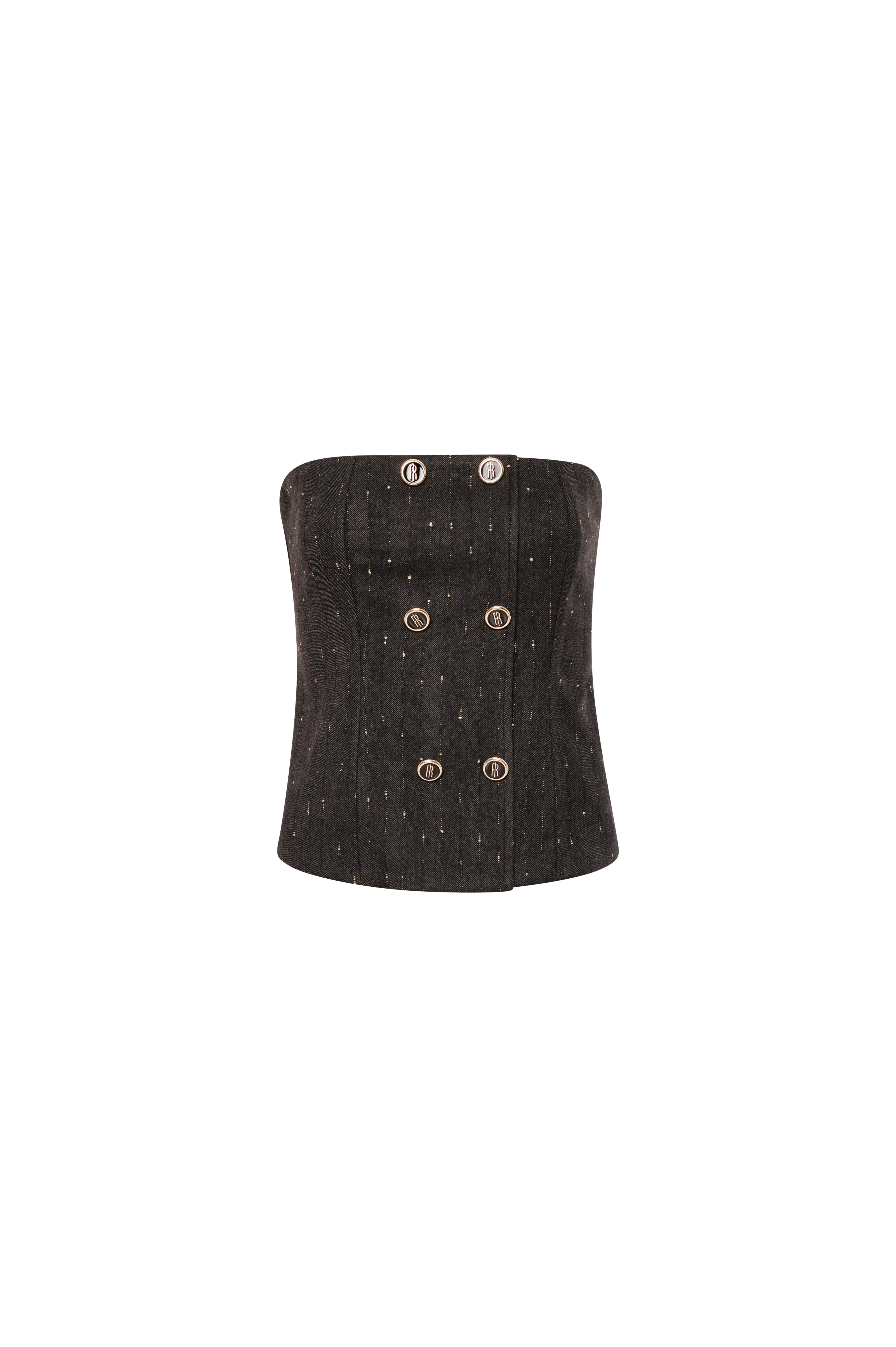 Top slim modello bustier FS26WJ5003W726Q7 FRACOMINA