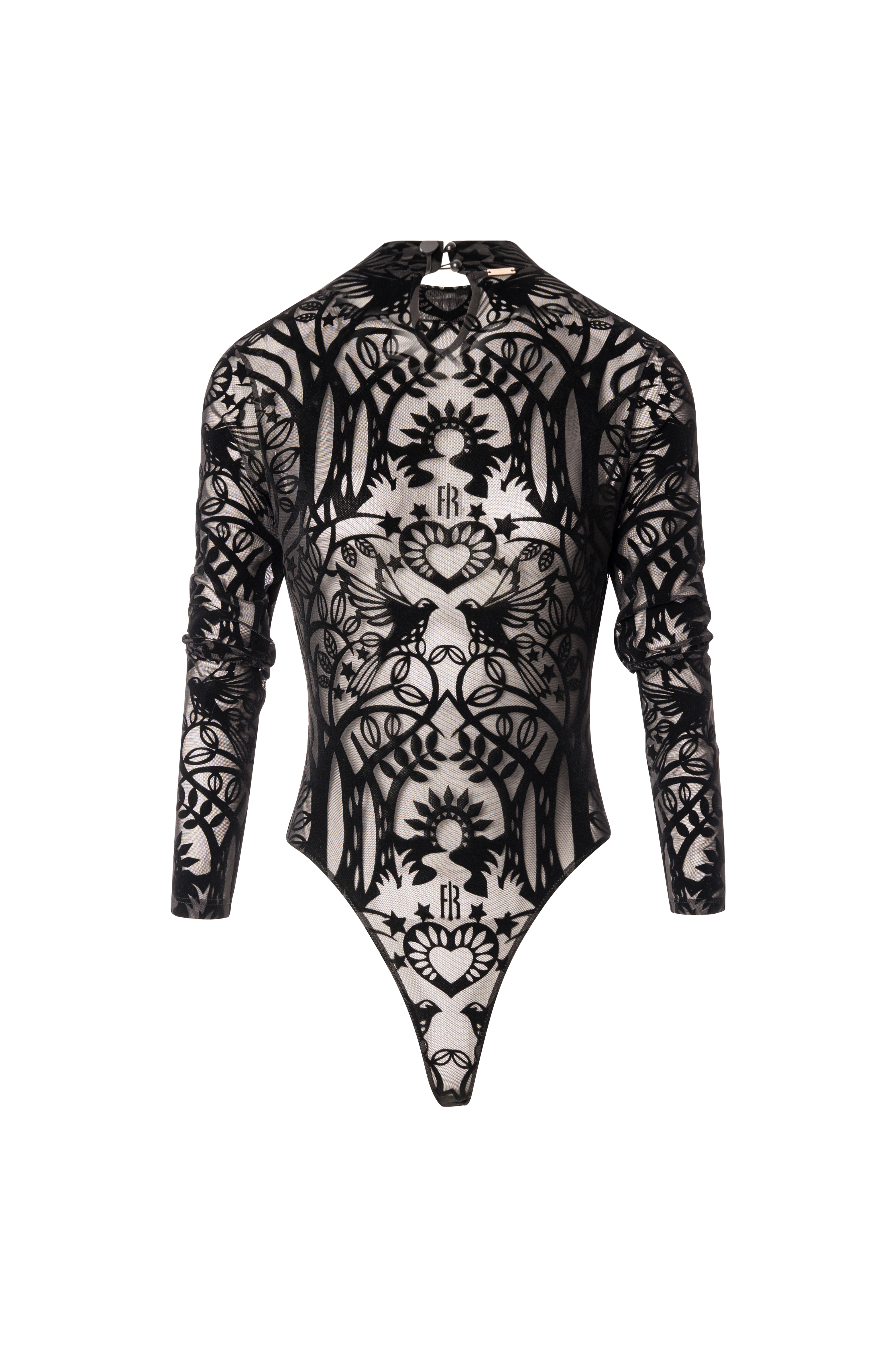 Body slim in pizzo FRACOMINA — immagine 5 di 5