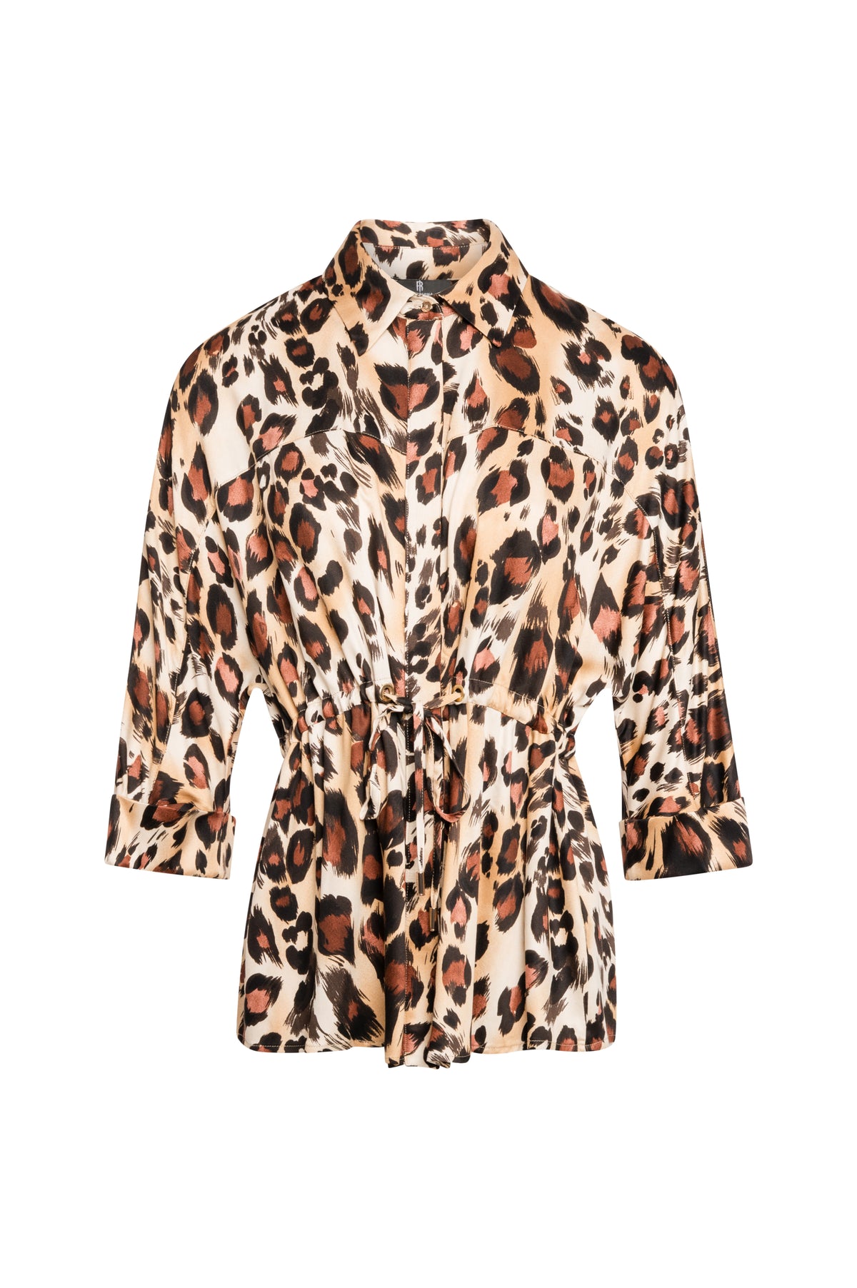 Camicia regular in fantasia animalier FS26WT6014W413L7-KM3 Fracomina