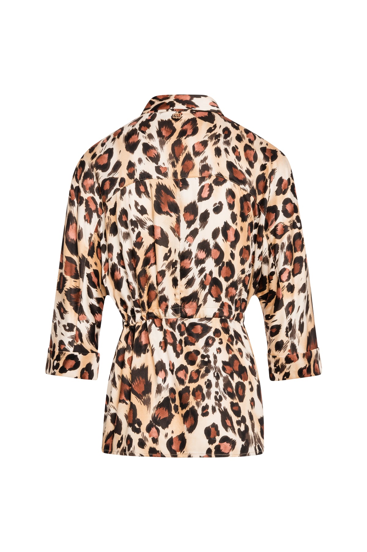 Camicia regular in fantasia animalier FS26WT6014W413L7-KM3 Fracomina
