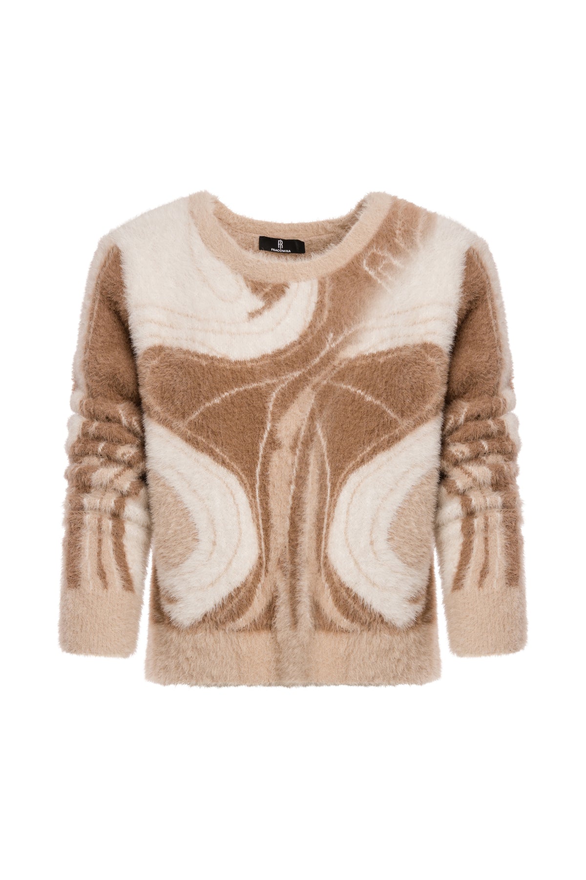 Maglia regular in jacquard FS26WT7009K464F8-P13 Fracomina