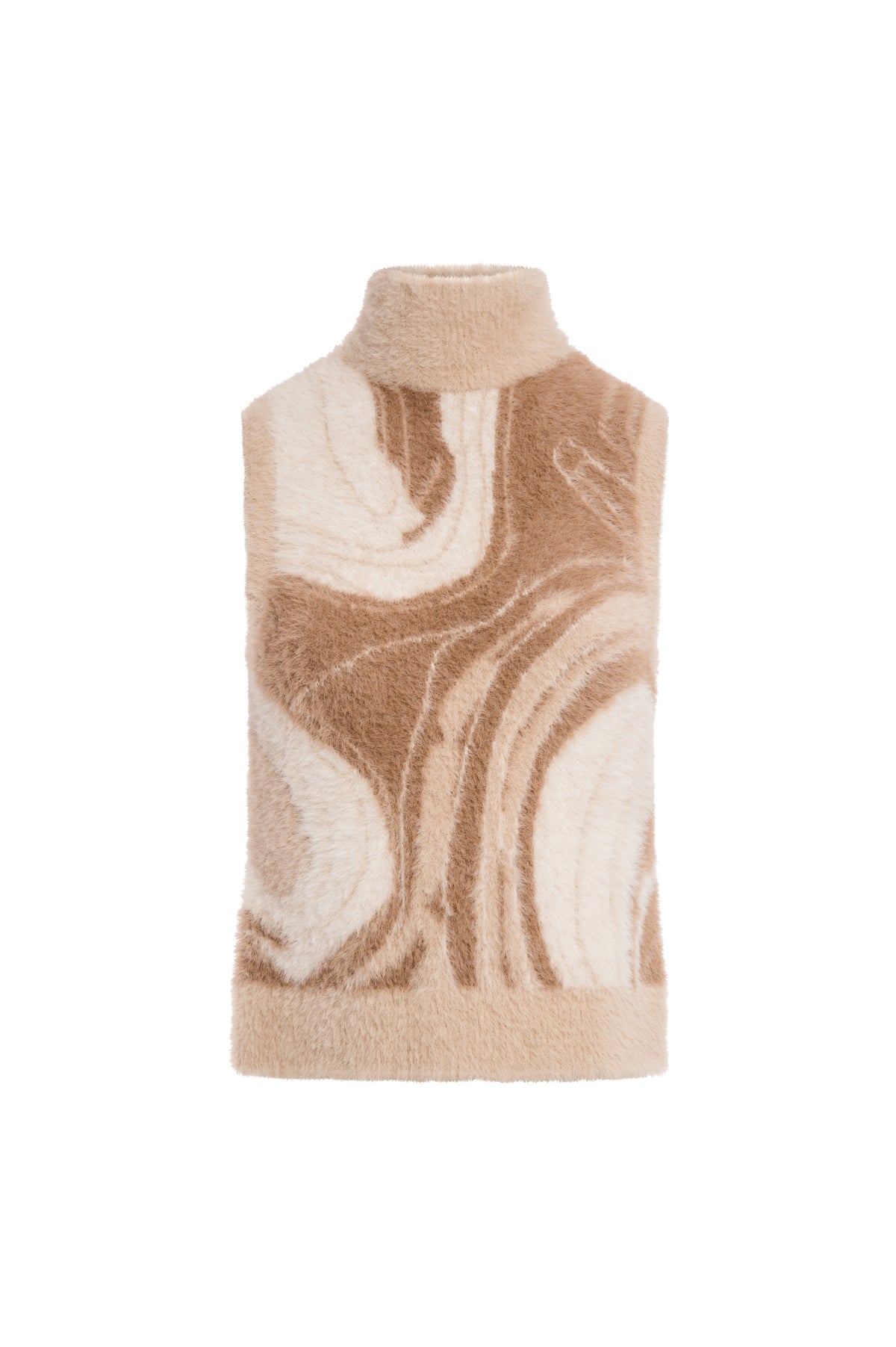 Maglia senza maniche in jacquard FS26WT7010K464F8-P13 Fracomina