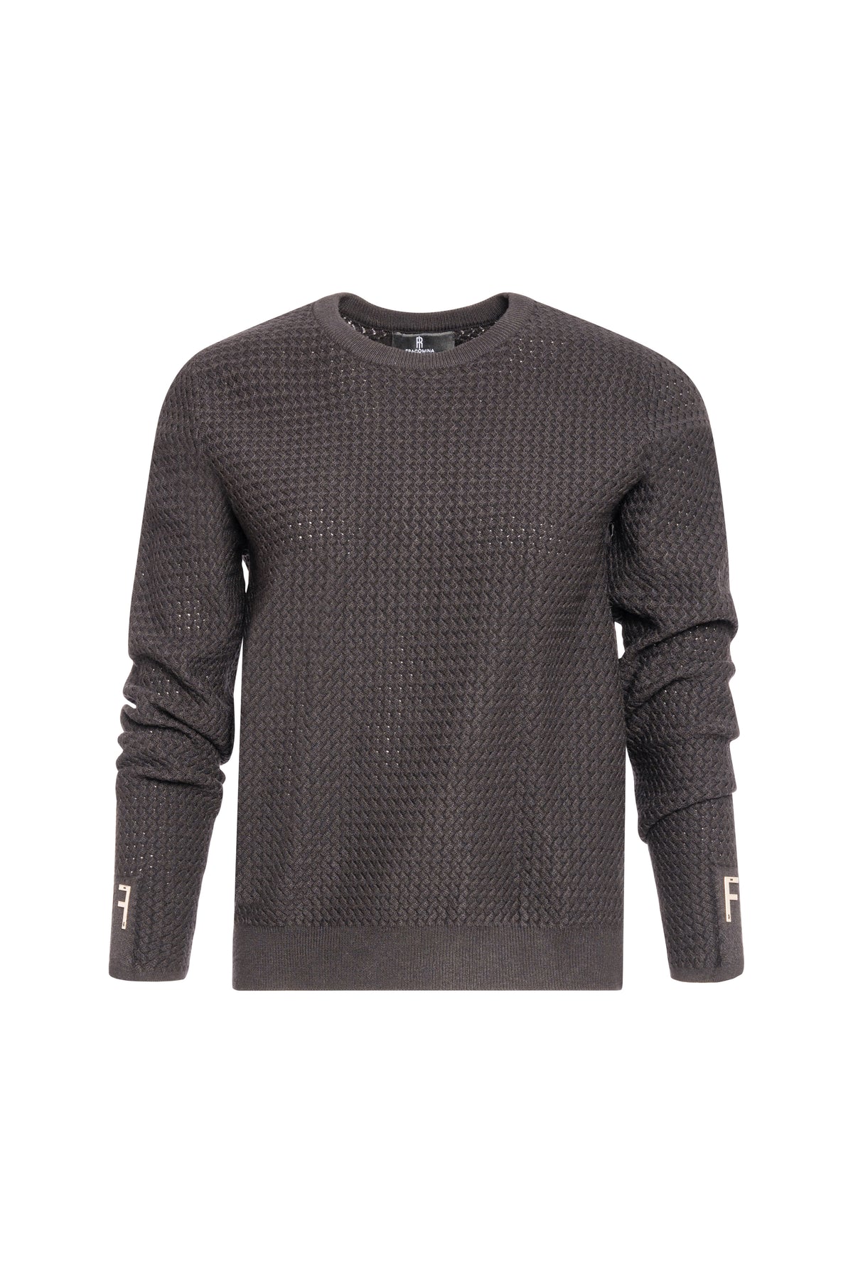 Maglia regular con punto rete FS26WT7023K50401-K01 Fracomina