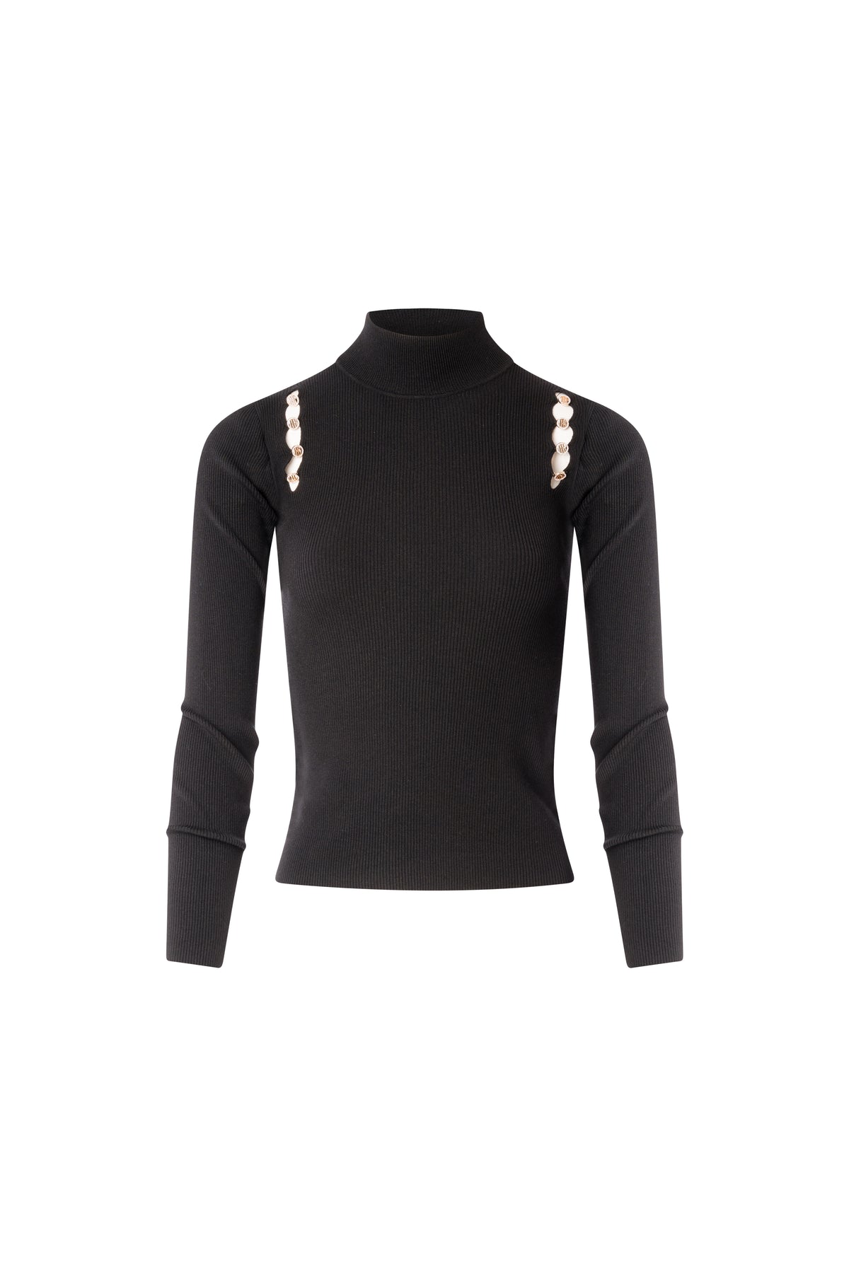 Maglia slim con collo alto FS26WT7026K56501 FRACOMINA